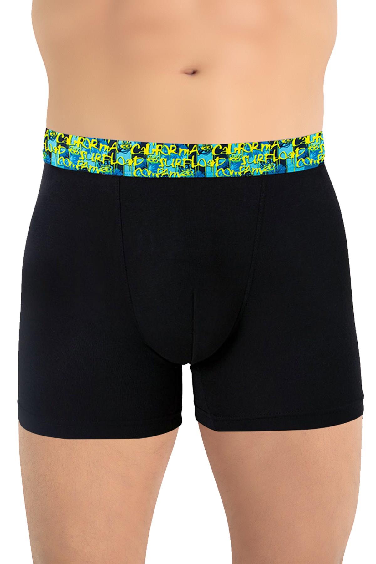 Erkek Boxer Likralı (%47 Modal %47 Pamuk)