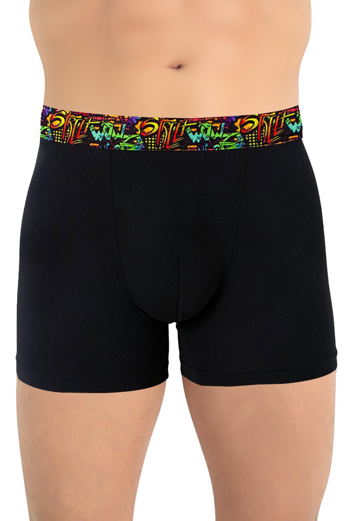 Erkek Boxer Likralı (%47 Modal %47 Pamuk)