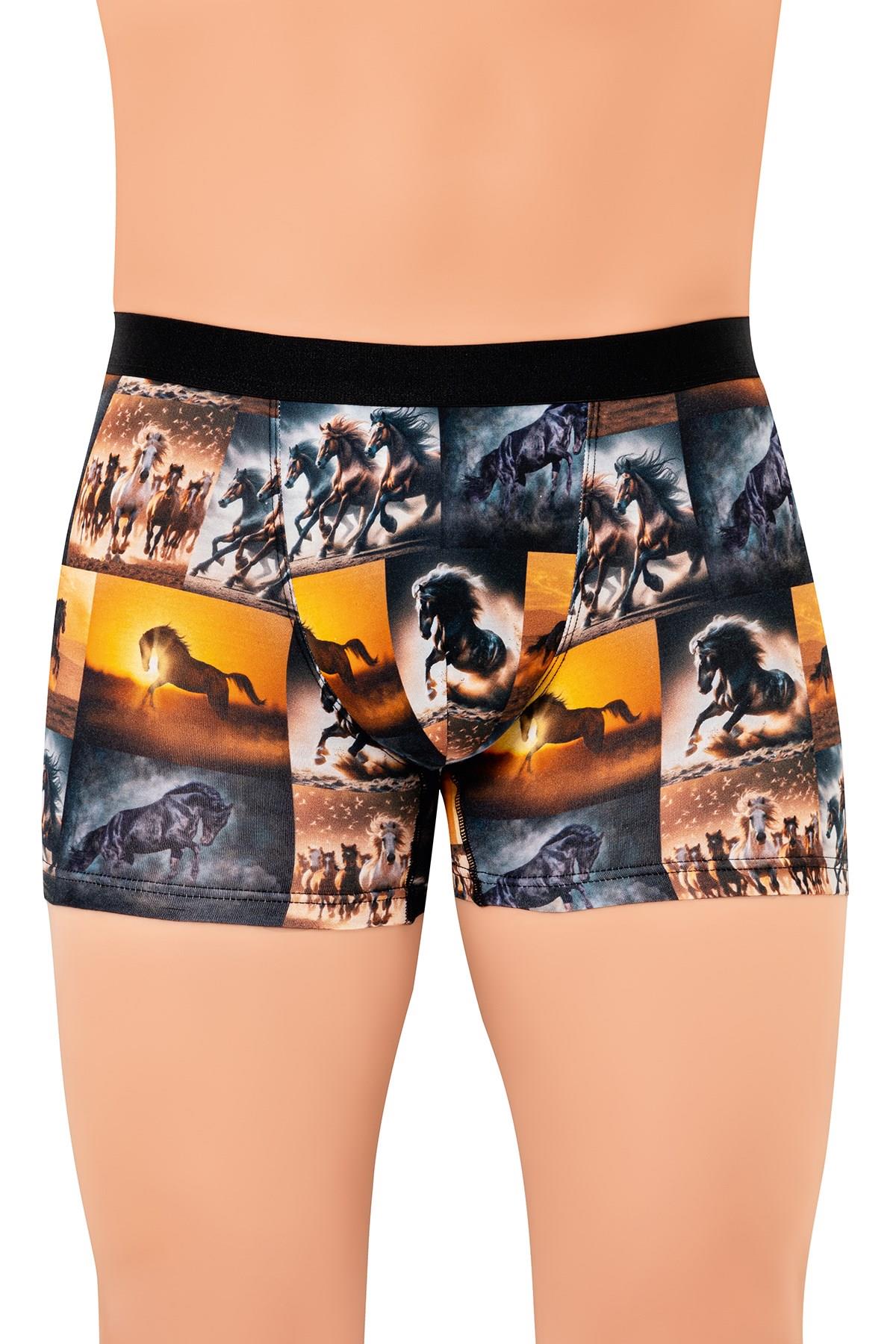 Erkek Boxer Likralı (%96 Pamuk)