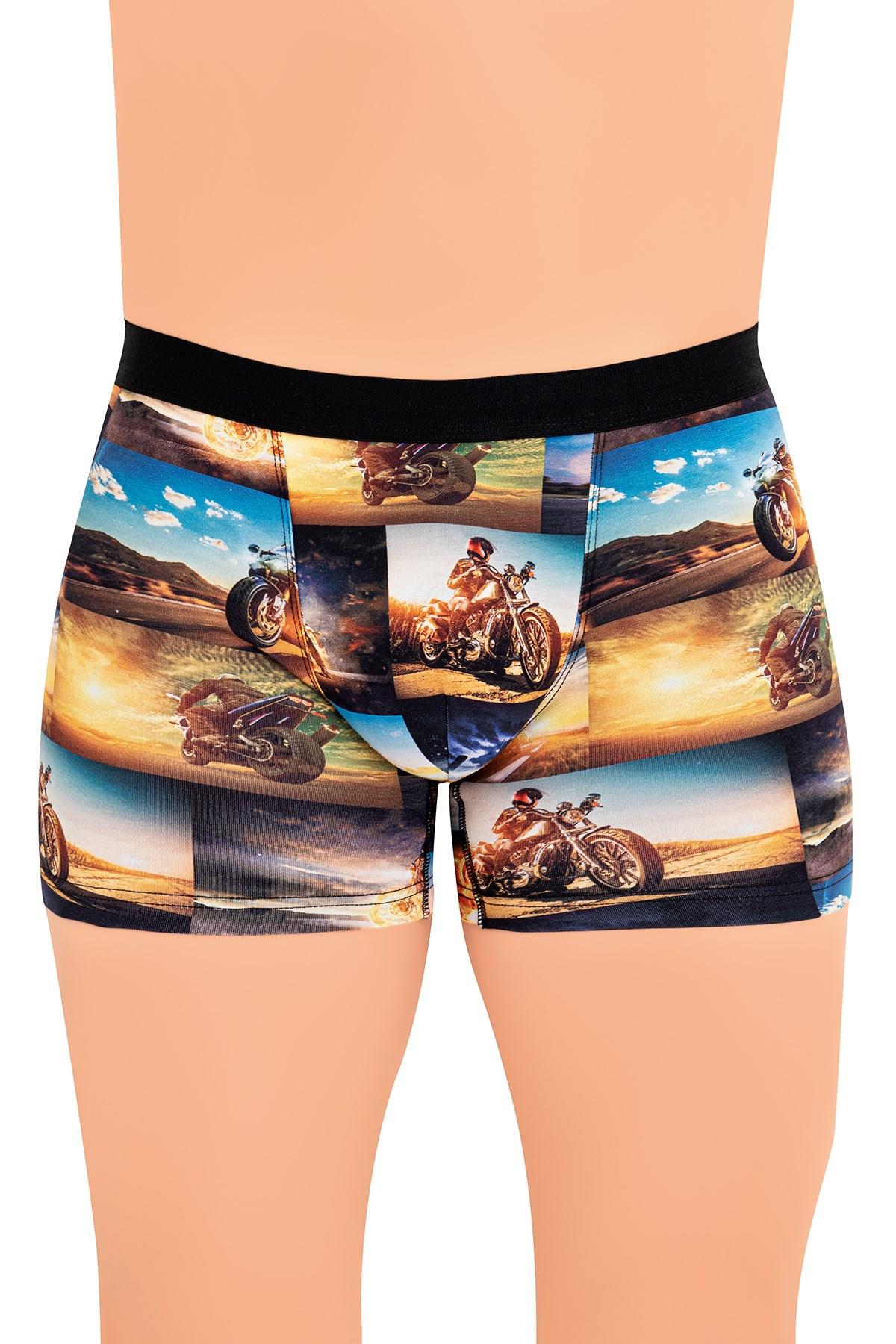 Erkek Boxer Likralı (%96 Pamuk)