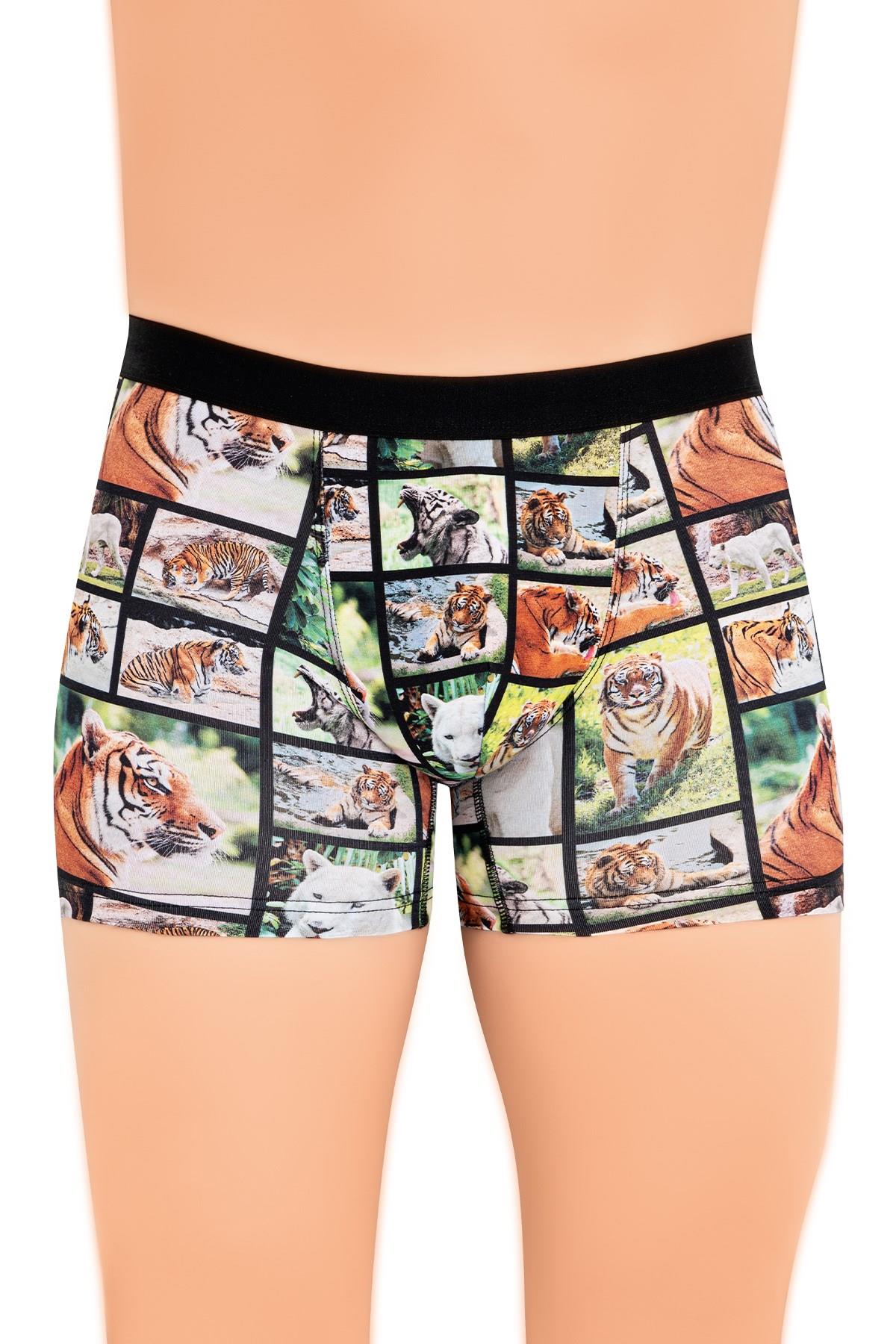 Erkek Boxer Likralı (%96 Pamuk)