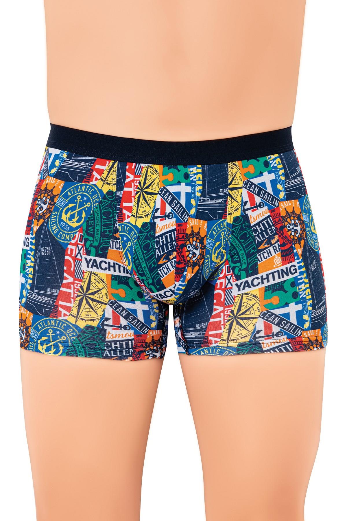 Erkek Boxer Likralı (%96 Pamuk)