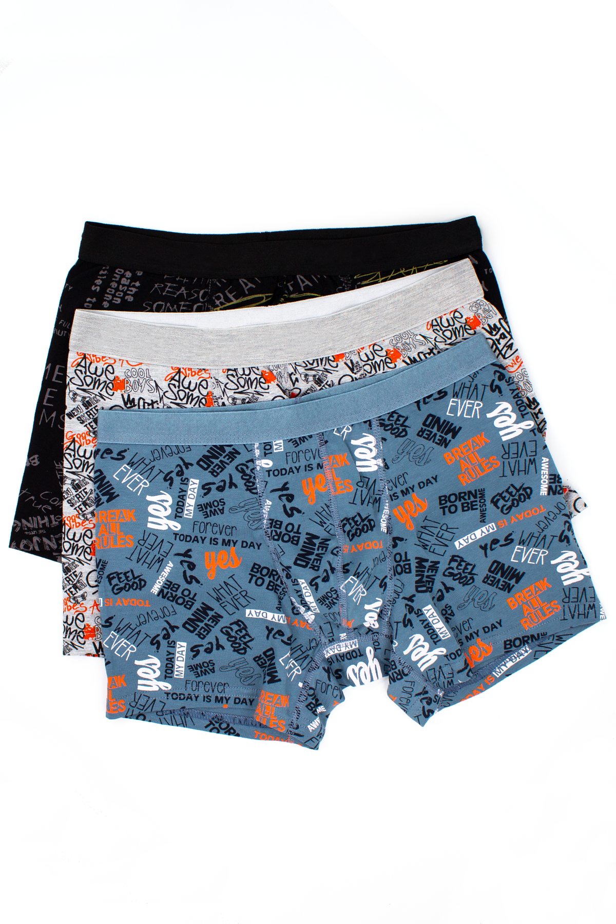 Erkek Çocuk Baskılı Boxer Likralı (%96 Pamuk)