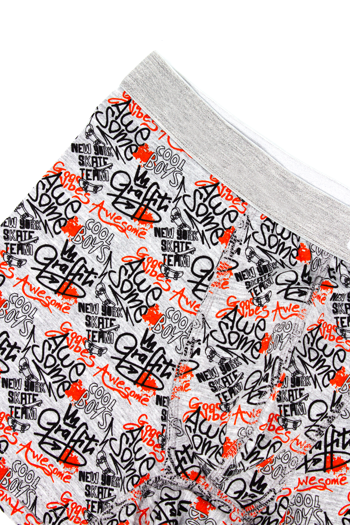 Erkek Çocuk Baskılı Boxer Likralı (%96 Pamuk)