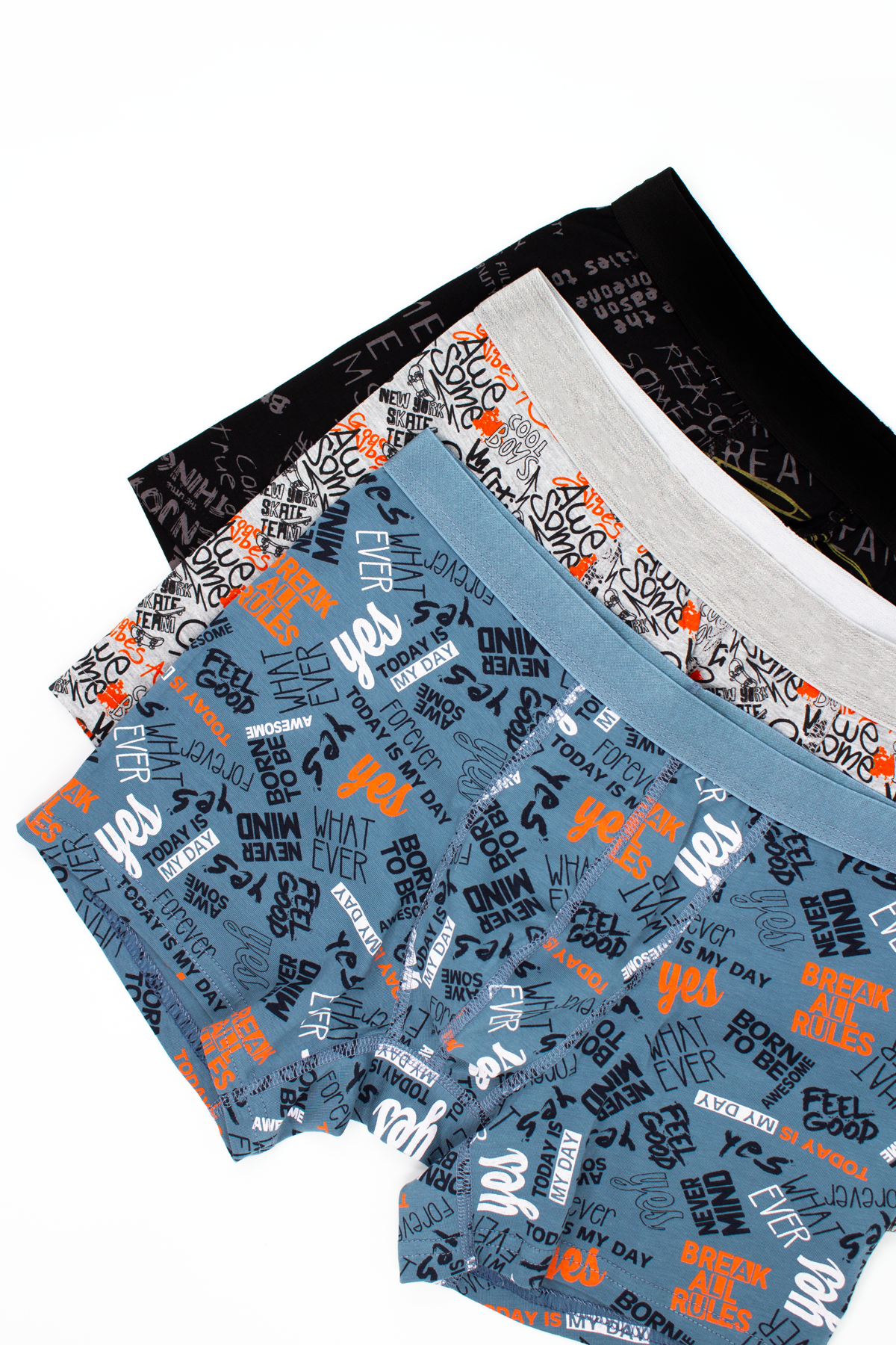 Erkek Çocuk Baskılı Boxer Likralı (%96 Pamuk)