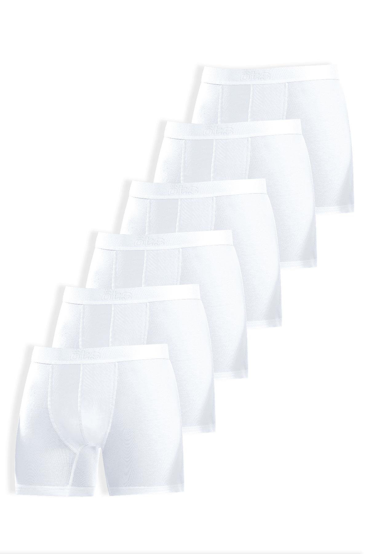 Öts 6'lı Erkek Boxer Likralı Esnek (%96 Pamuk - %4 Elastan)