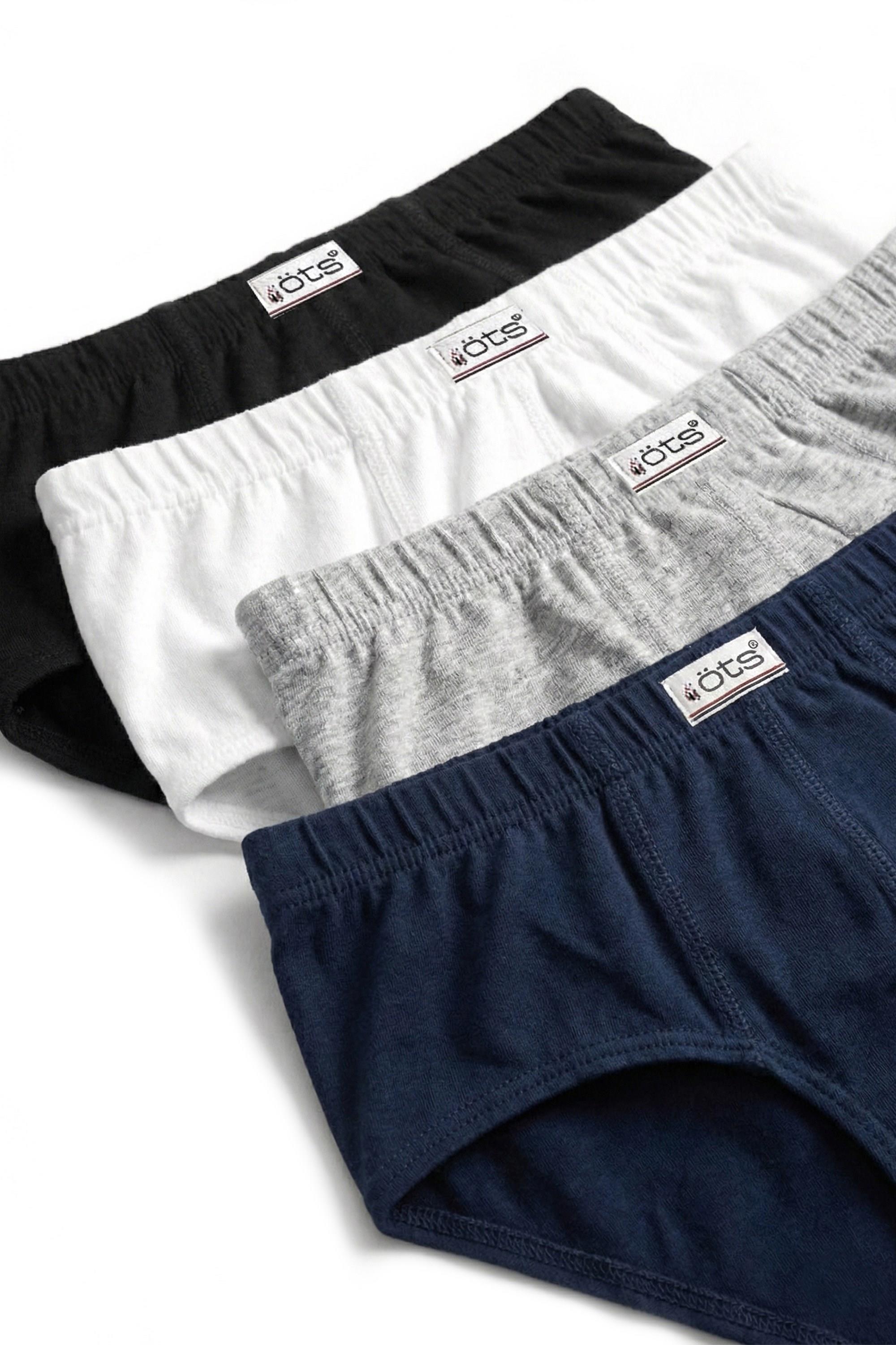 Öts 6'lı Erkek Külot Süprem (%100 Pamuk)