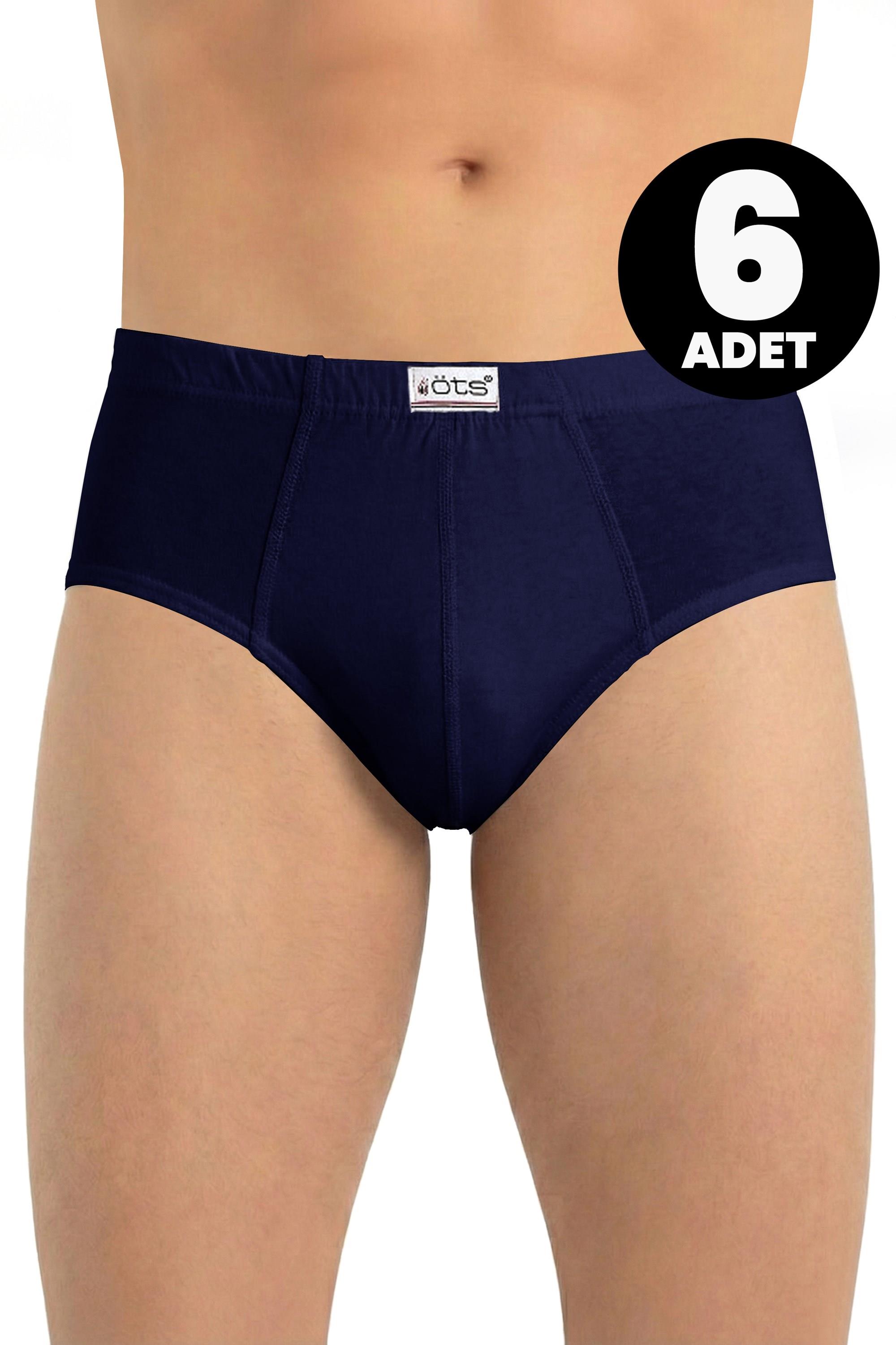 Öts 6'lı Erkek Külot Süprem (%100 Pamuk)