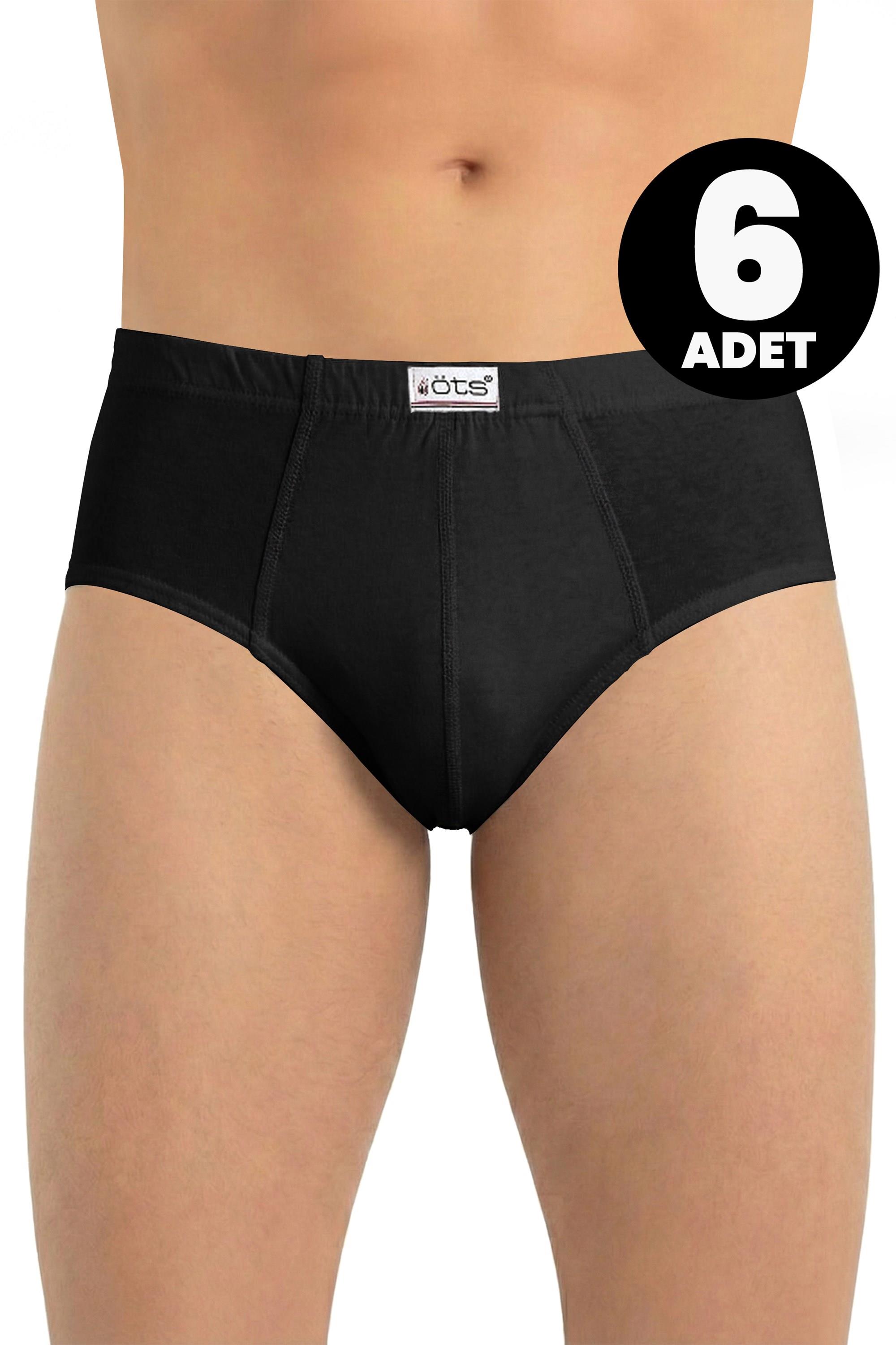 Öts 6'lı Erkek Külot Süprem (%100 Pamuk)
