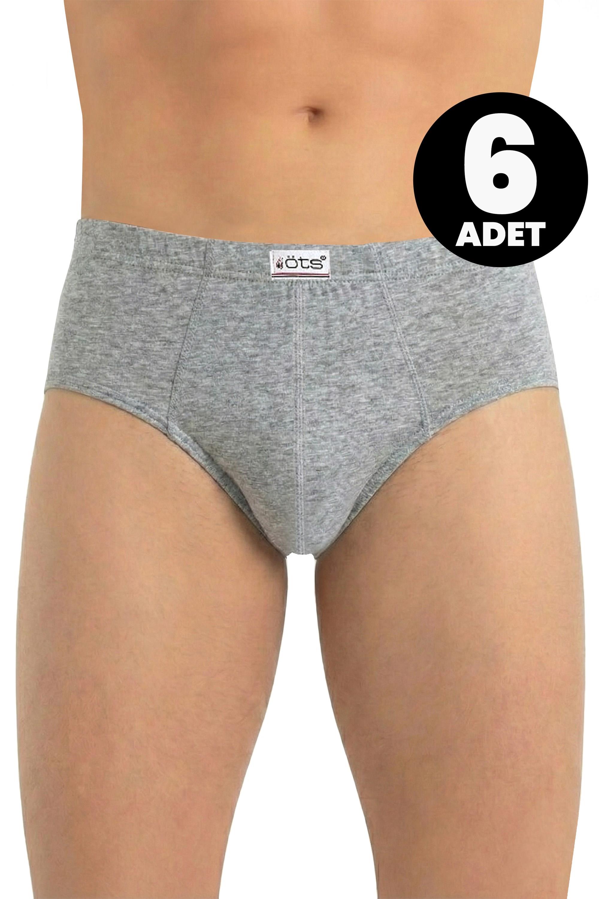 Öts 6'lı Erkek Külot Süprem (%100 Pamuk)