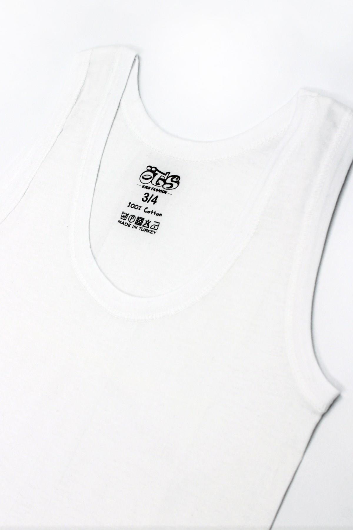 Öts Erkek Çocuk Atlet Süprem (%100 Pamuk)