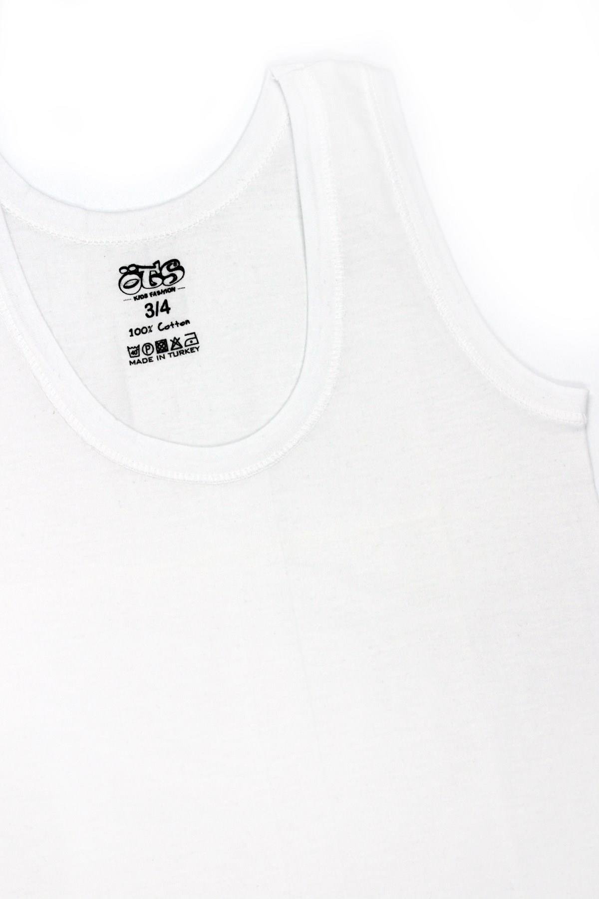 Öts Erkek Çocuk Atlet Süprem (%100 Pamuk)