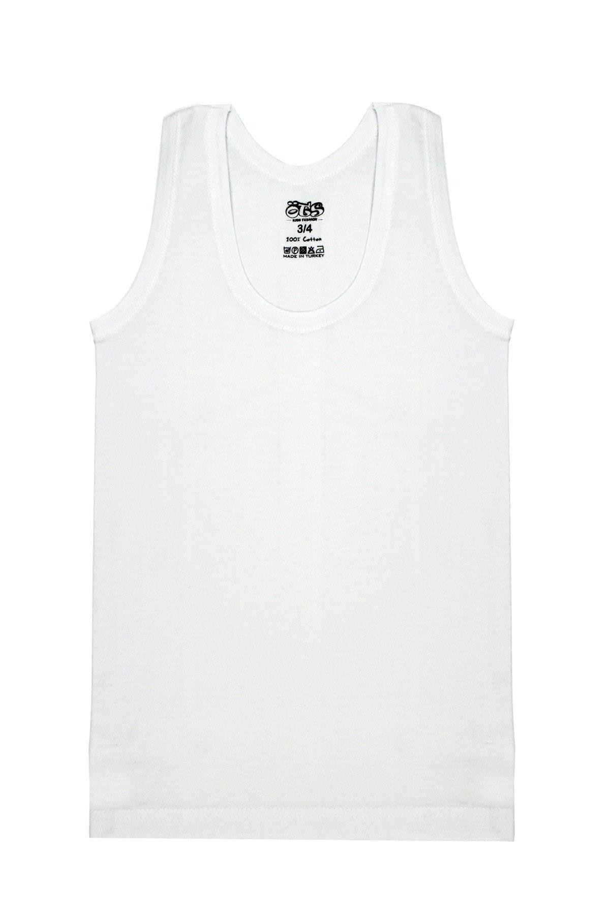 Öts Erkek Çocuk Atlet Süprem (%100 Pamuk)