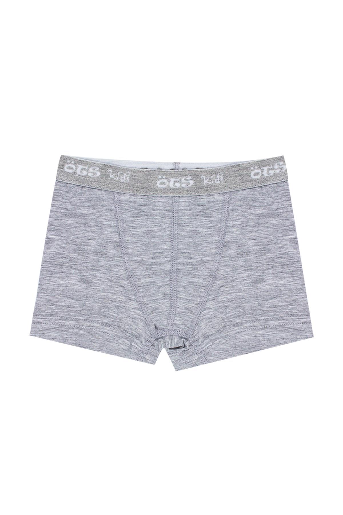 Öts Erkek Çocuk Boxer 3'lü (%96 Pamuk - %4 Elastan)