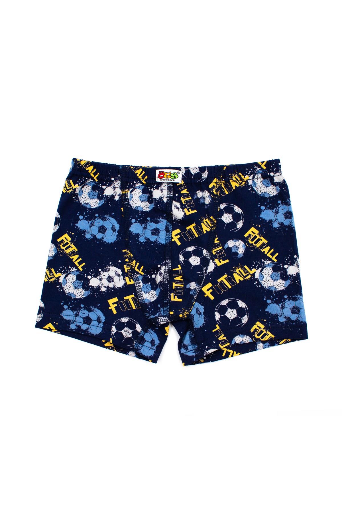 Öts Erkek Çocuk Boxer 3'lü Baskılı (%96 Pamuk - %4 Elastan)