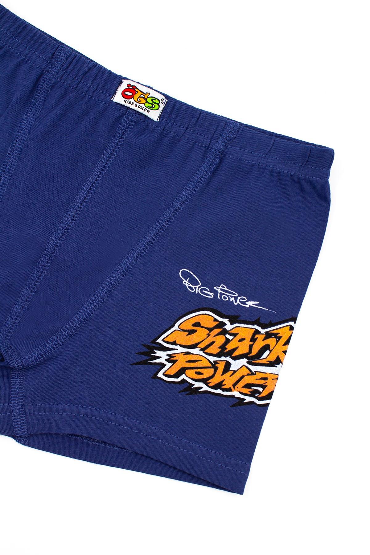 Öts Erkek Çocuk Boxer 3'lü Baskılı (%96 Pamuk - %4 Elastan)