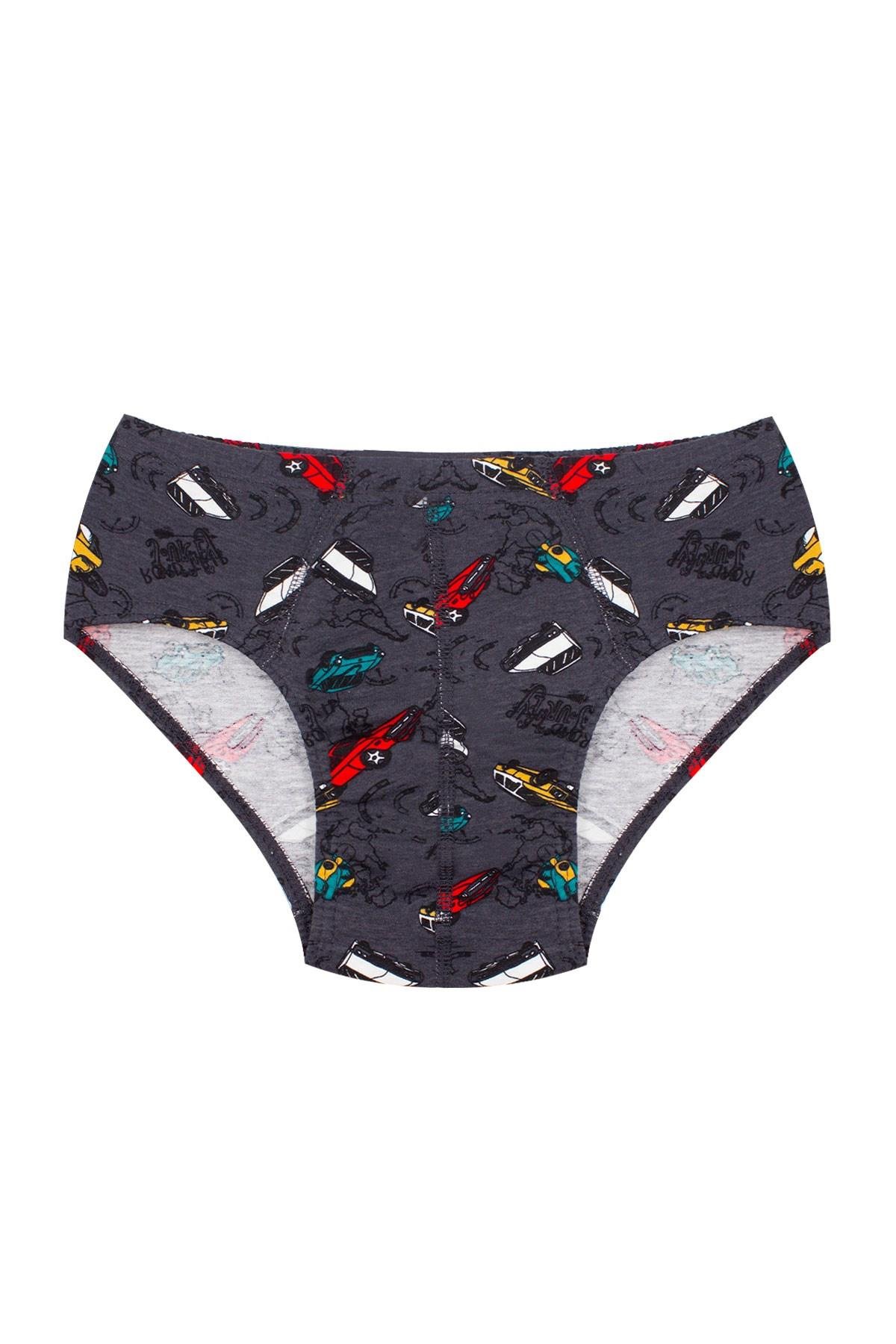 Öts Erkek Çocuk Külot 3'lü Baskılı (%100 Pamuk)