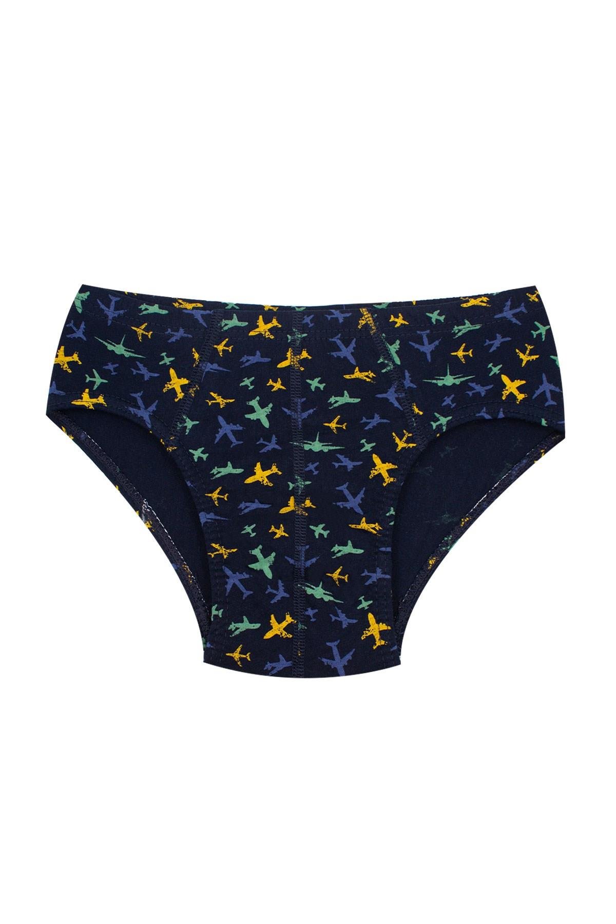 Öts Erkek Çocuk Külot 3'lü Baskılı (%100 Pamuk)