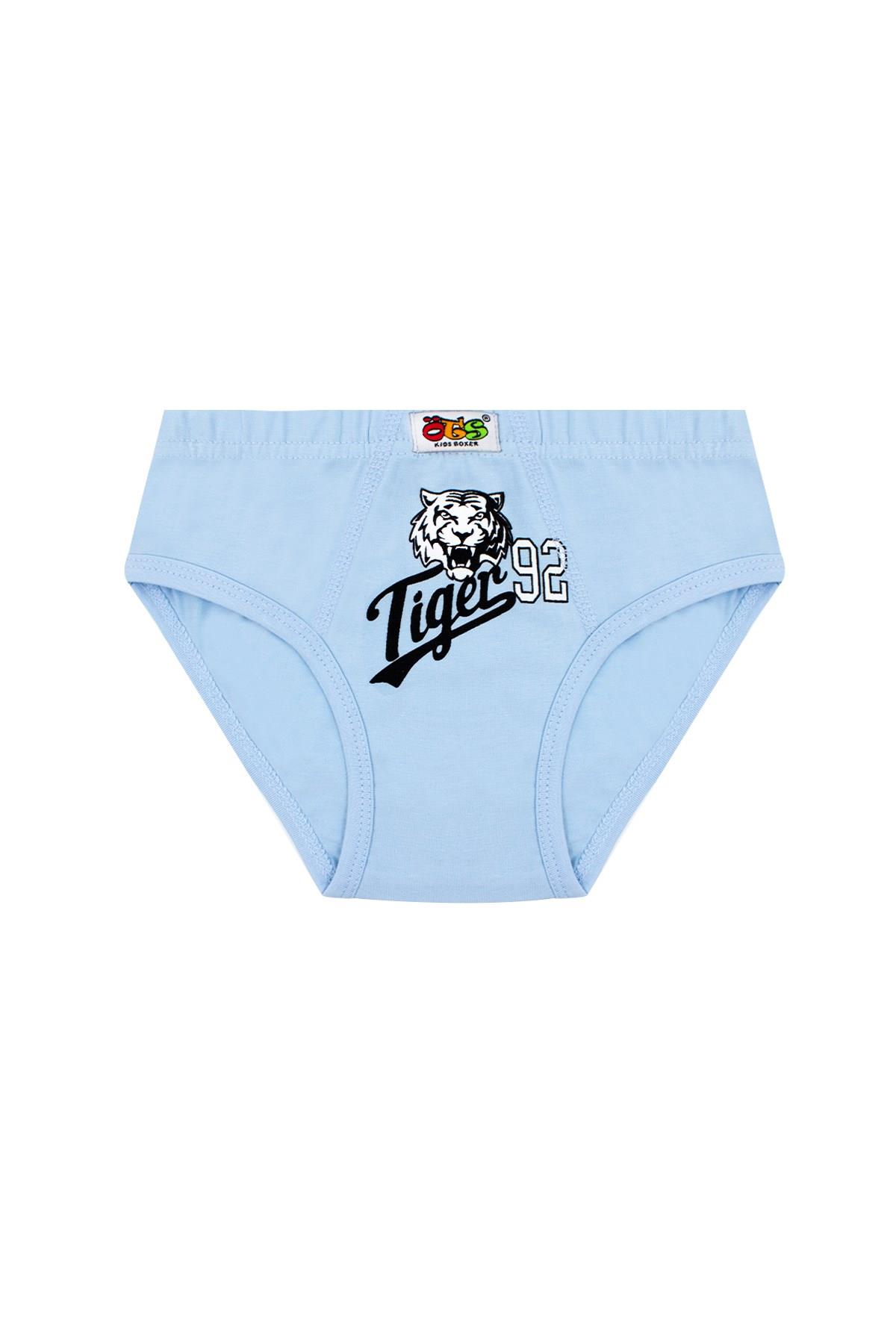 Öts Erkek Çocuk Külot 3'lü Baskılı (%96 Pamuk - %4 Elastan)