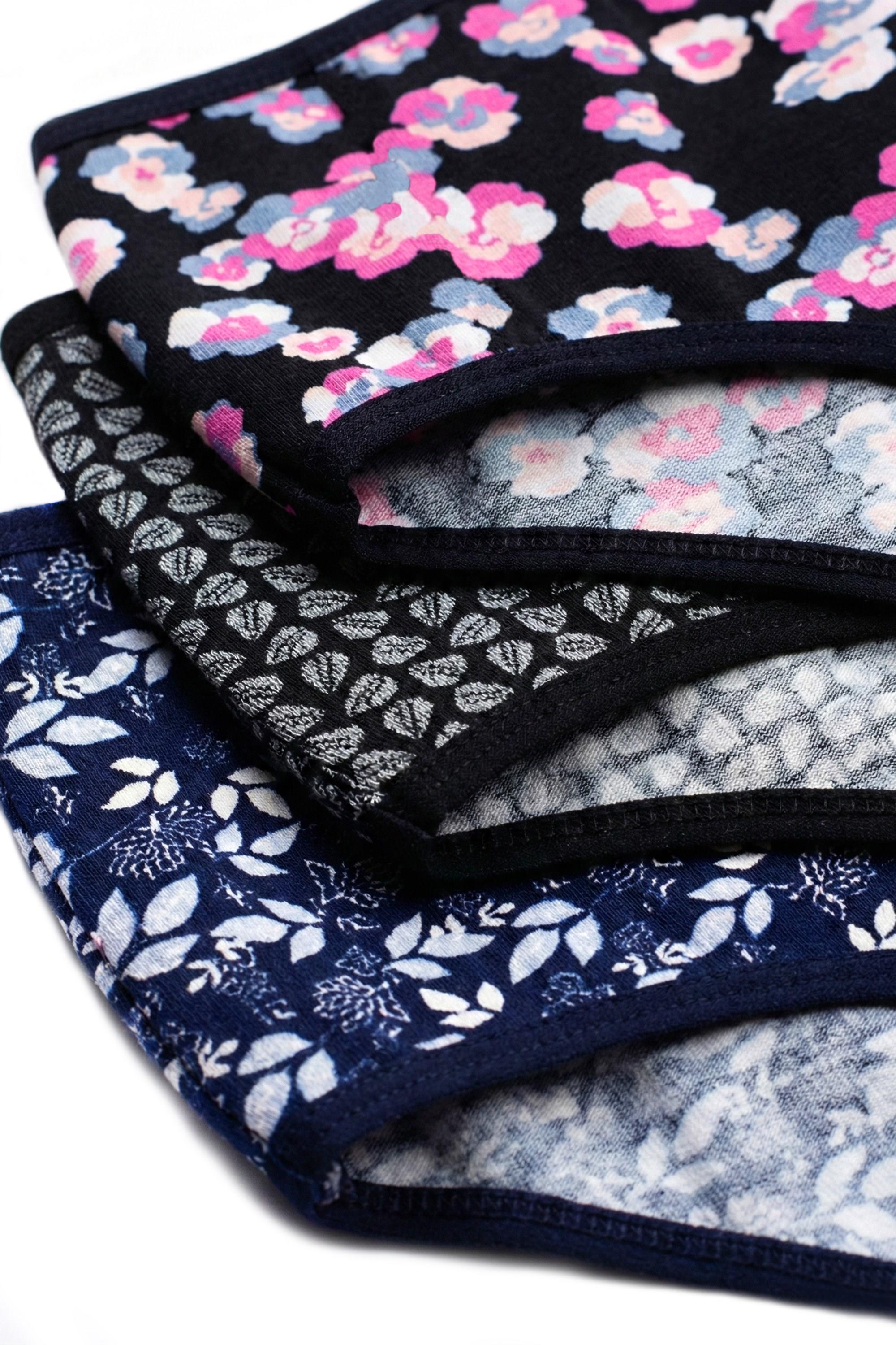 Öts Kadın Külot 3'lü Paket, Bato, Yüksek Bel Külot, High Cut (%96 Pamuk - %4 Elastan)