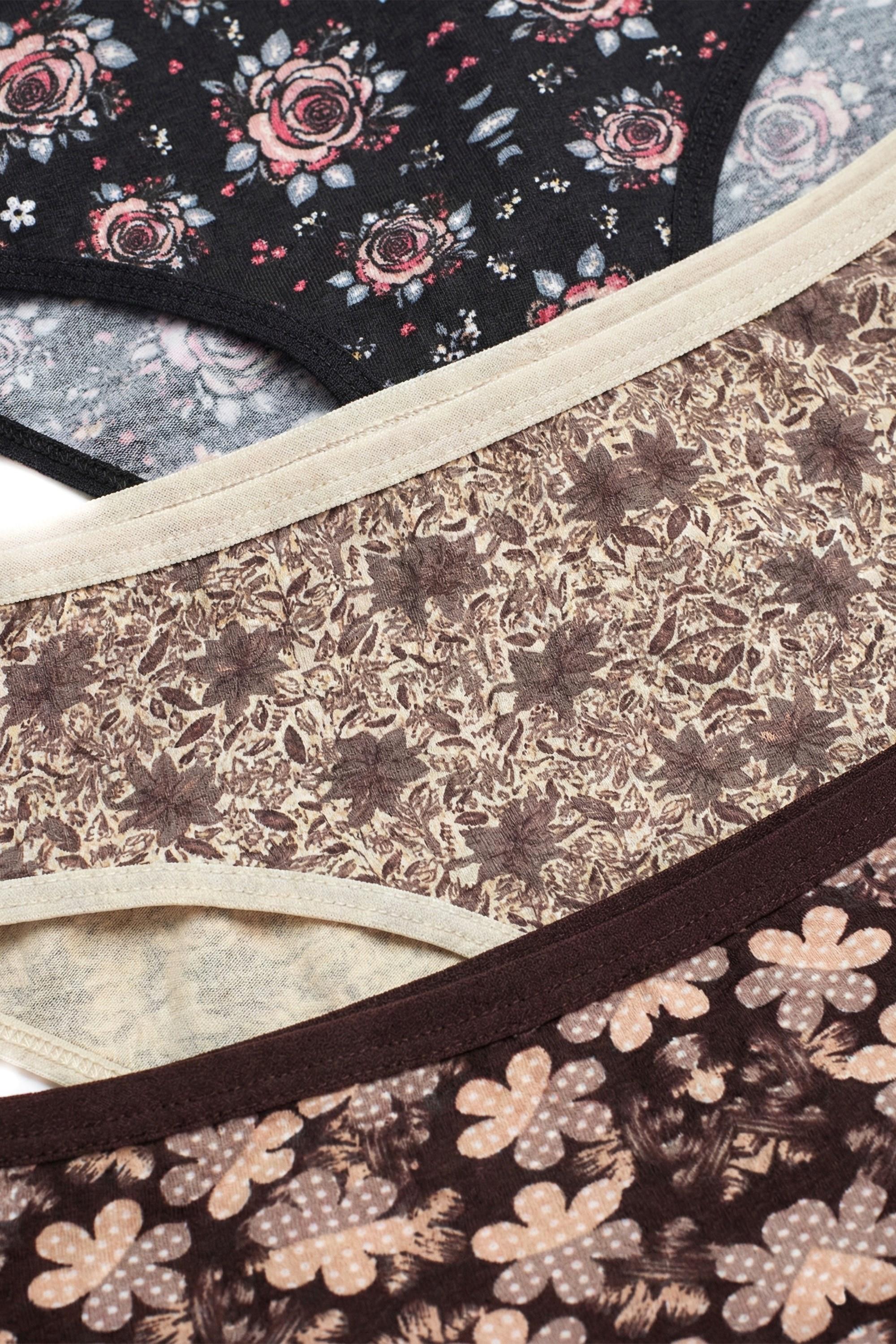 Öts Kadın Külot 3'lü Paket, Bato, Yüksek Bel Külot, High Cut (%96 Pamuk - %4 Elastan)