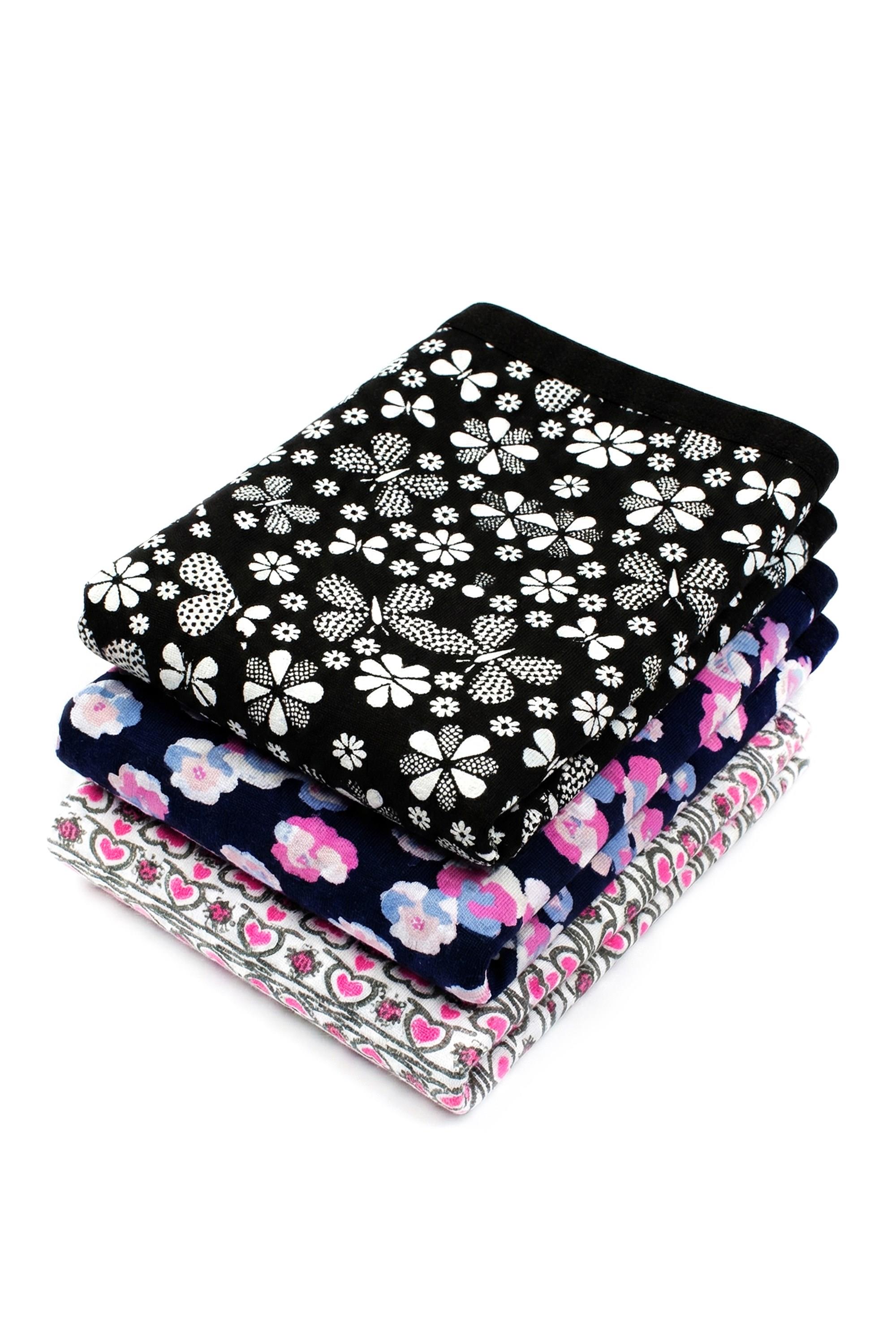 Öts Kadın Külot 3'lü Paket, Bikini, Normal Bel Külot (%96 Pamuk - %4 Elastan)