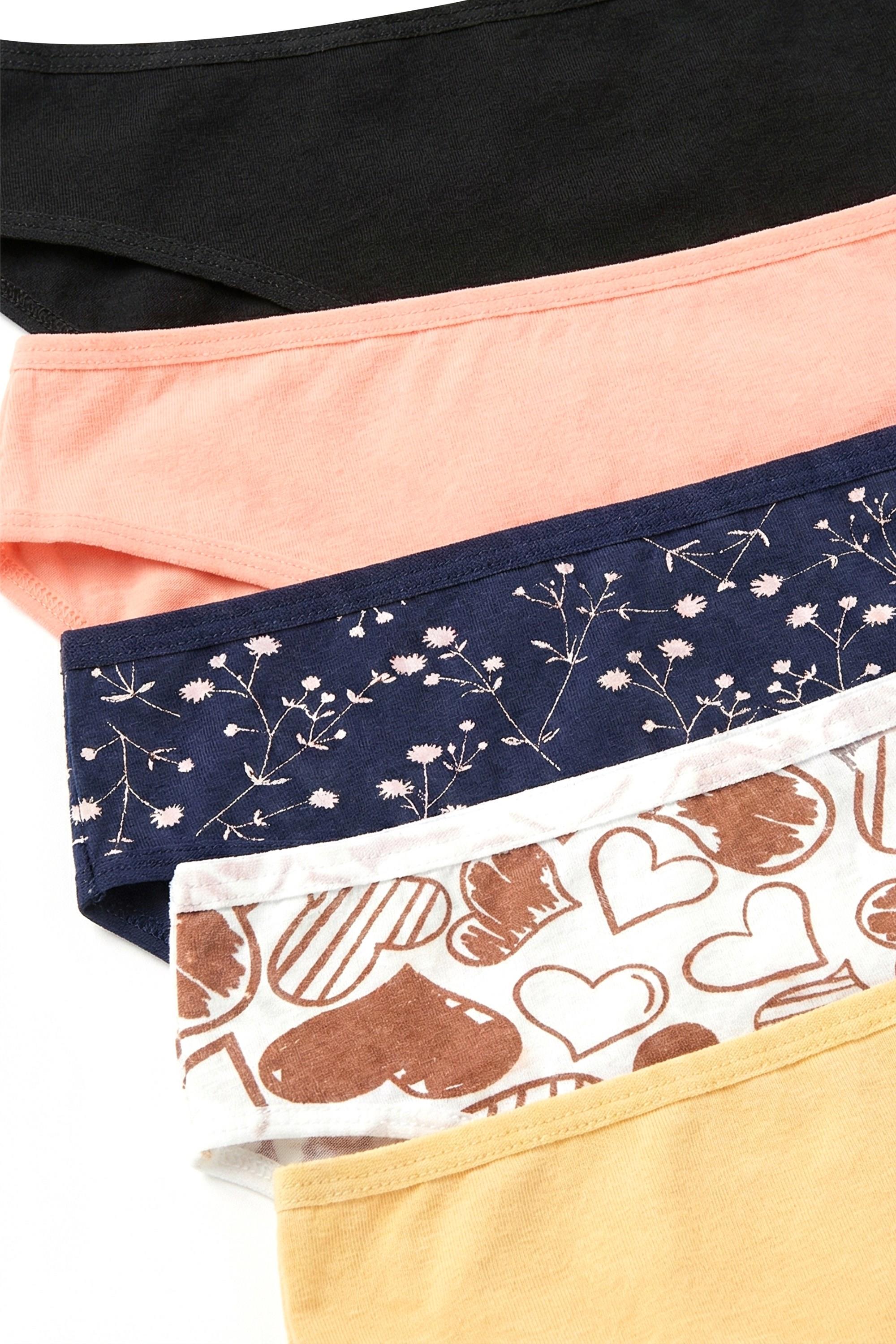 Öts Kadın Külot 6'lı Paket, Bikini, Normal Bel Külot (%96 Pamuk - %4 Elastan)