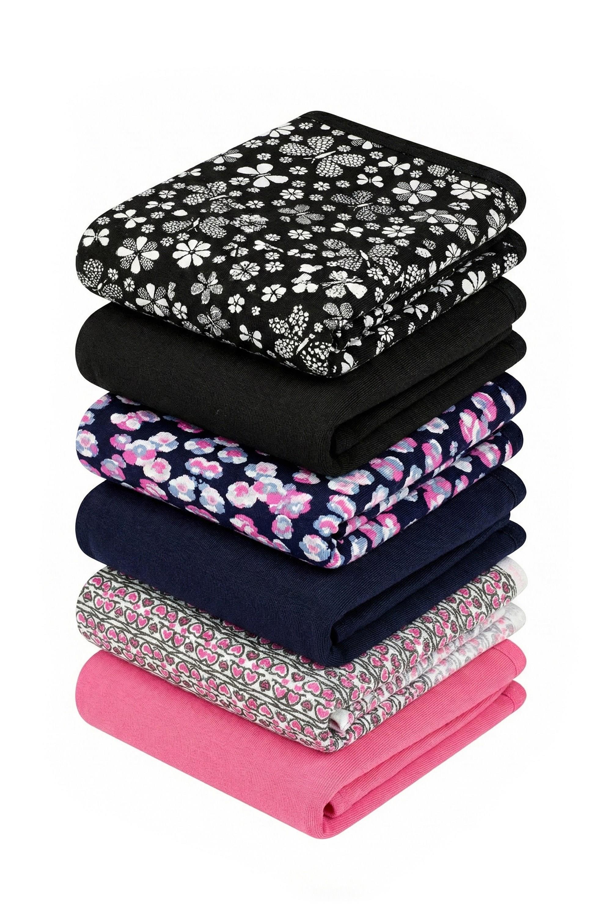 Öts Kadın Külot 6'lı Paket, Bikini, Normal Bel Külot (%96 Pamuk - %4 Elastan)