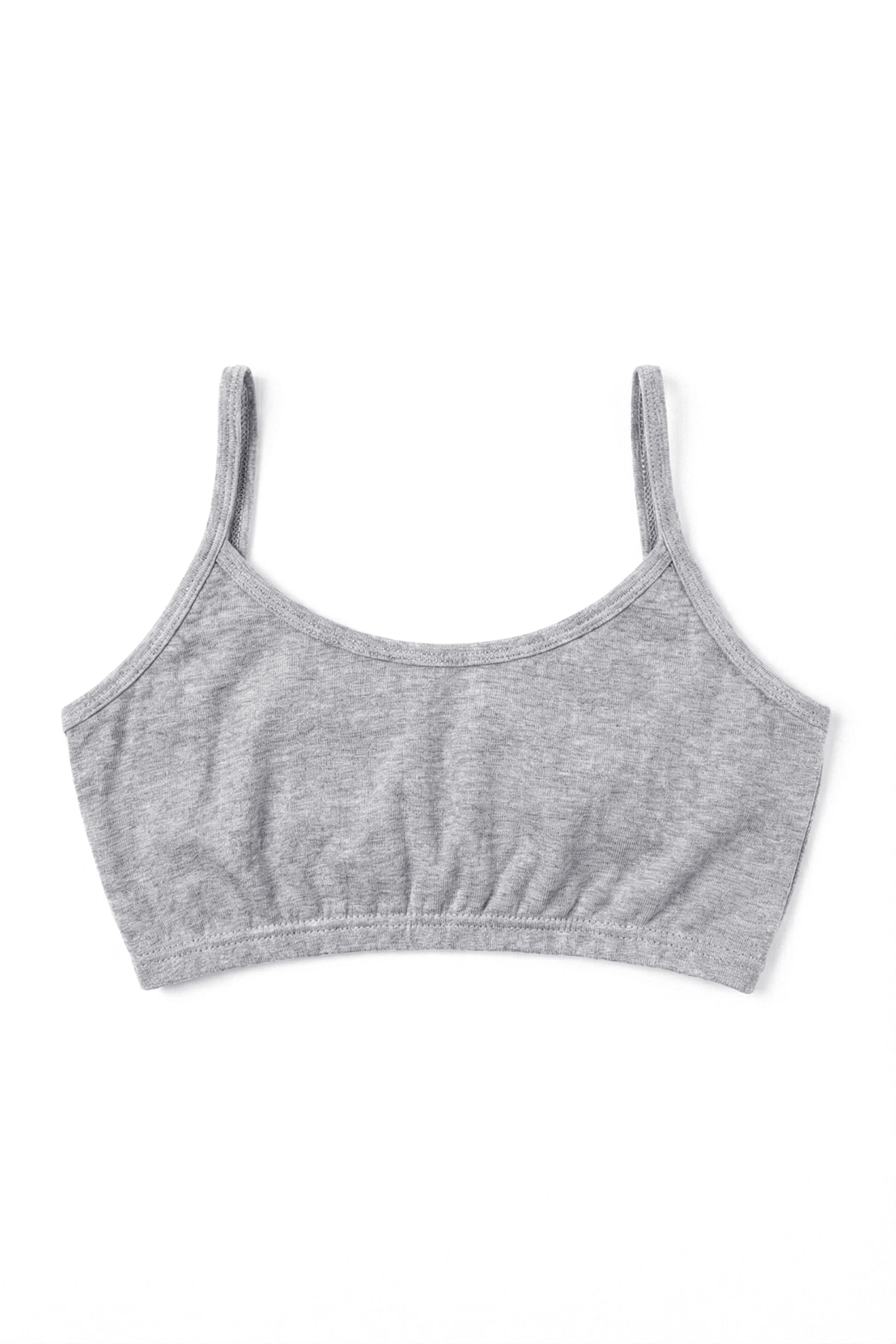 Öts Kız Çocuk Büstiyer 3'lü Pedsiz İp Askılı (%96 Pamuk - %4 Elastan)