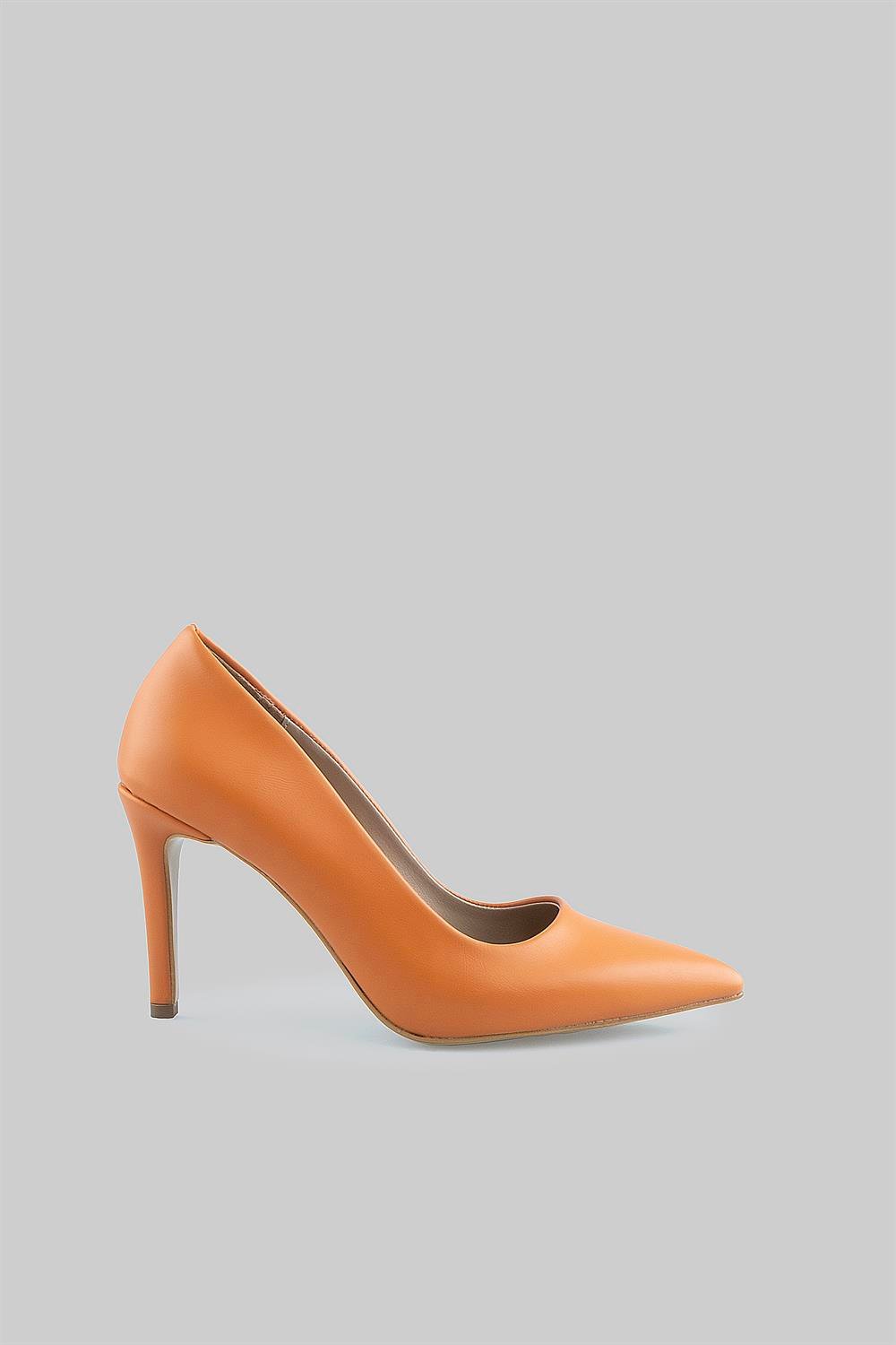 Venüs Model Özel Seri Klasik Stiletto Turuncu