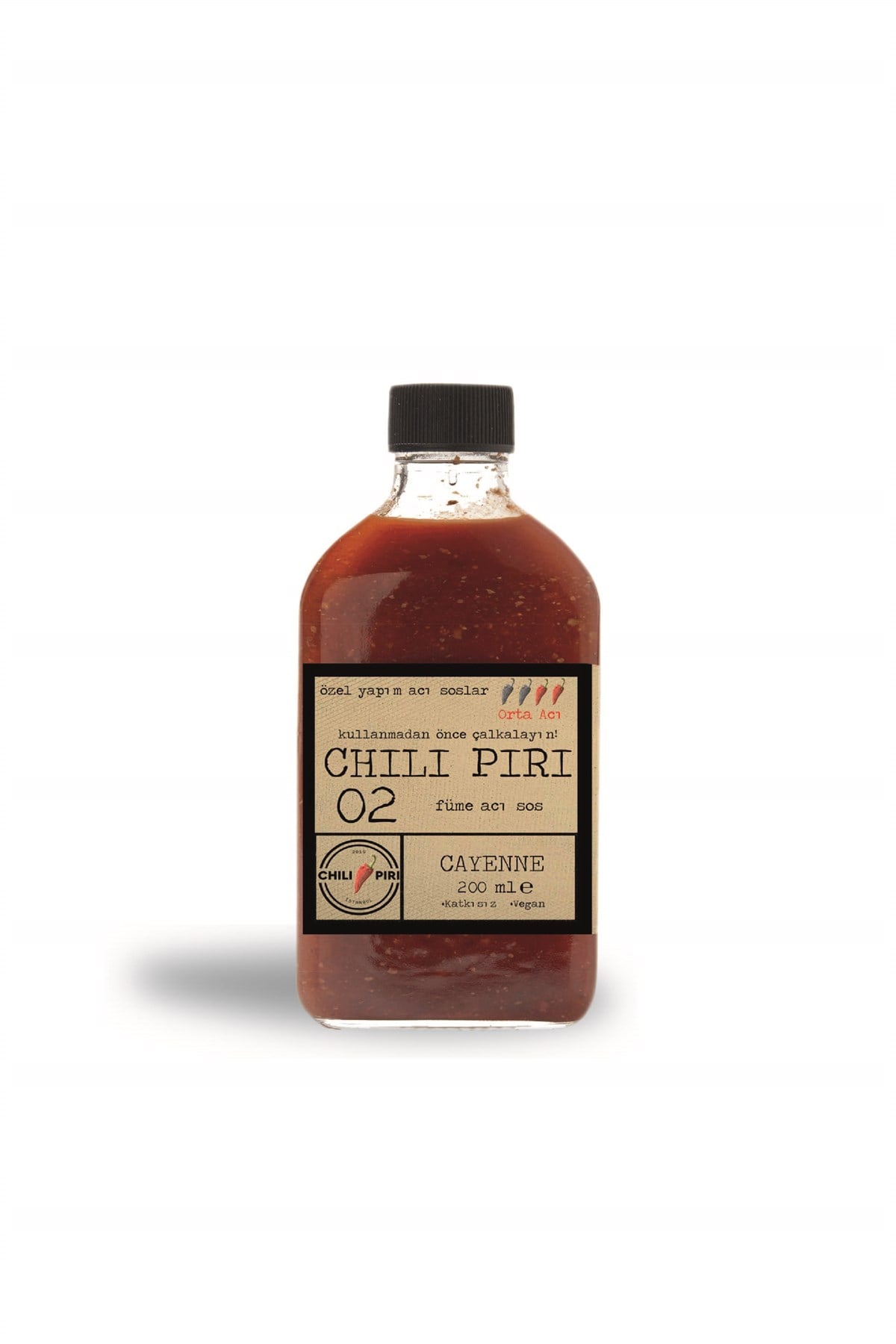 Chili Piri Füme Acı Sos 200 Ml