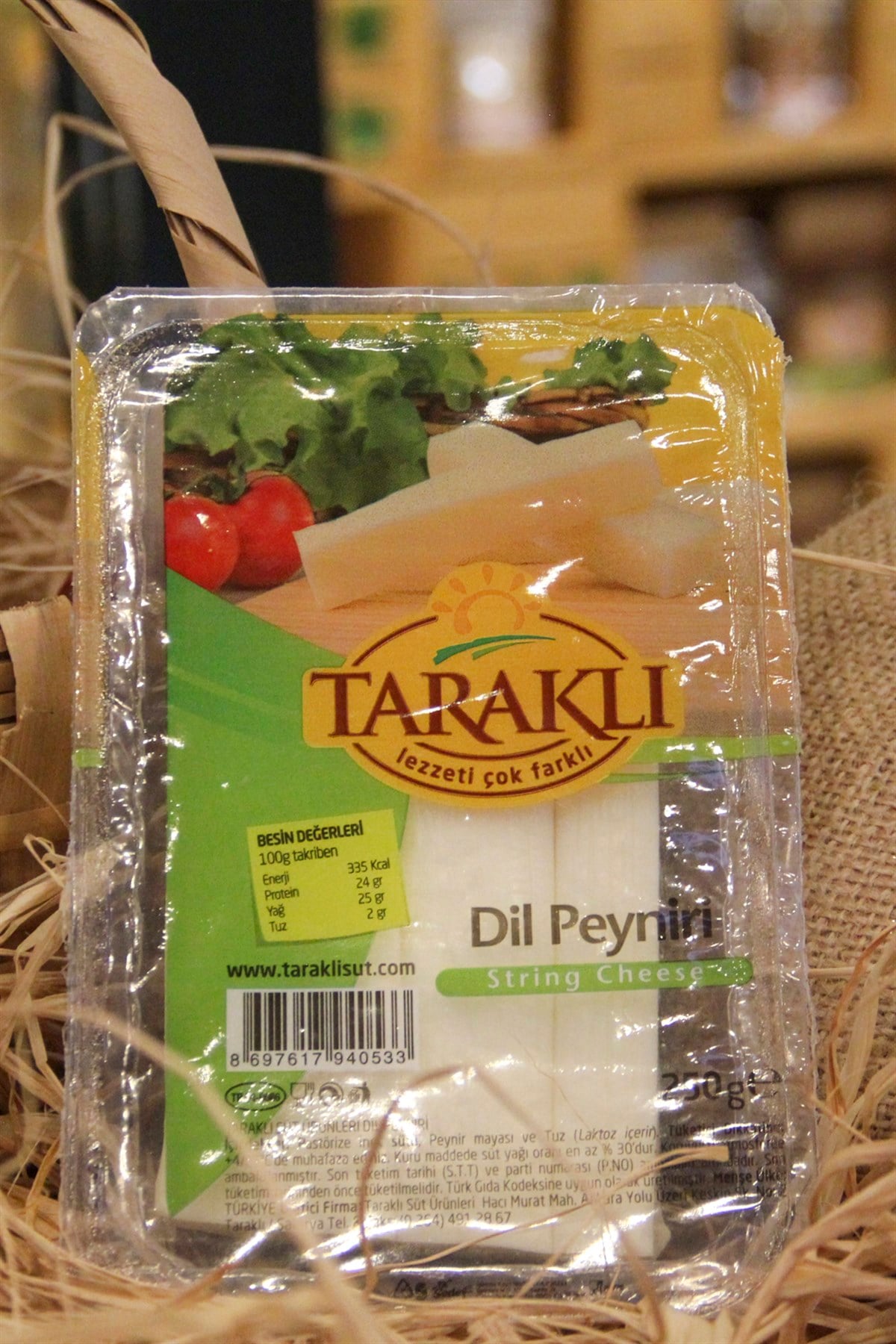 DİL PEYNİRİ 250GR TARAKLI