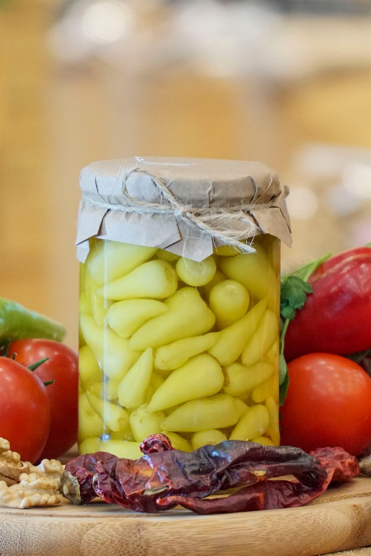 Ev Yapımı Gedelek Biber Turşu 650 gr