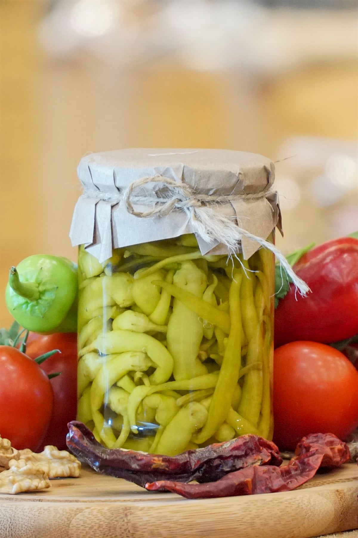 Ev Yapımı Gedelek Biber Turşu 650 gr