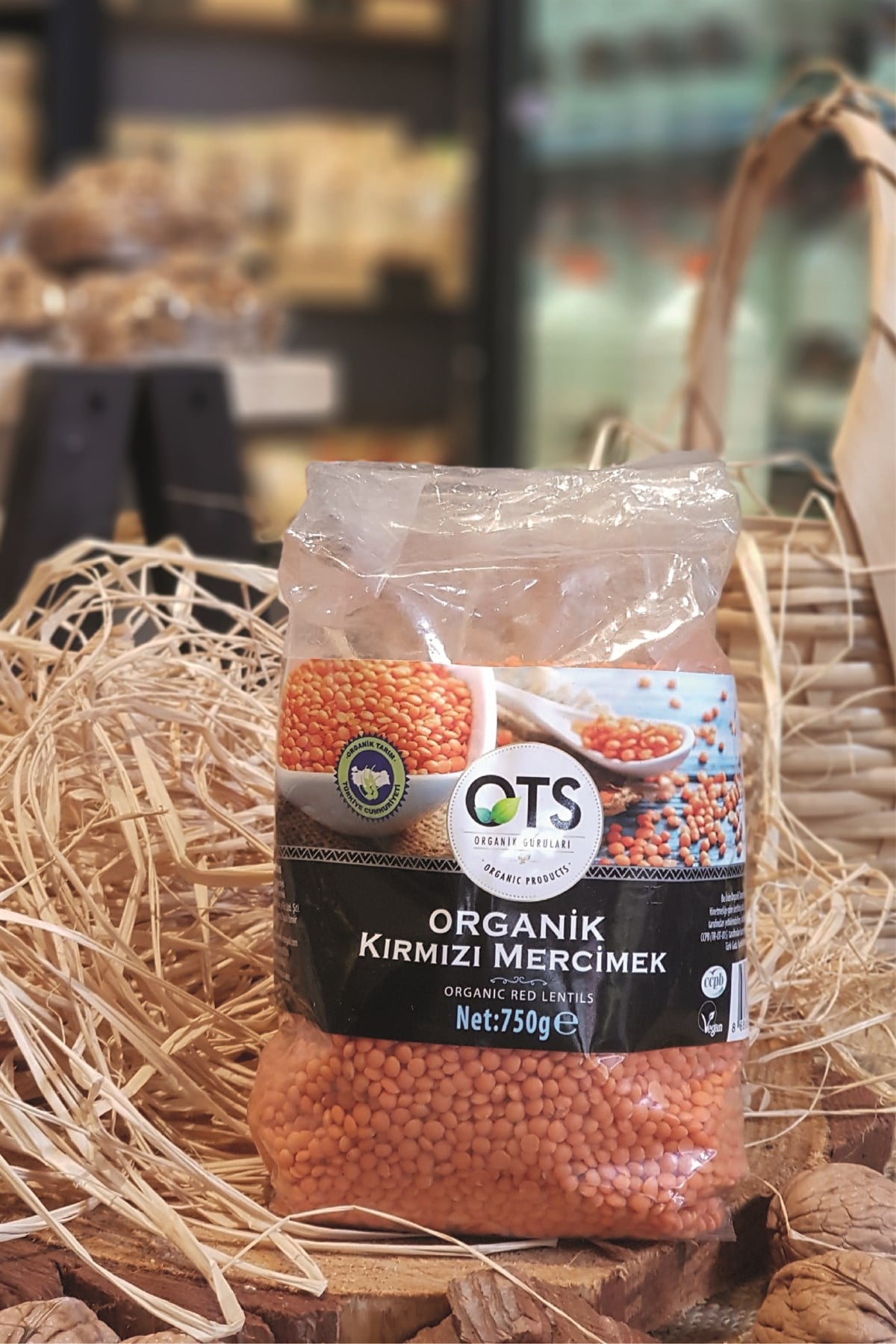 Organik Kırmızı Mercimek Ots 750Gr