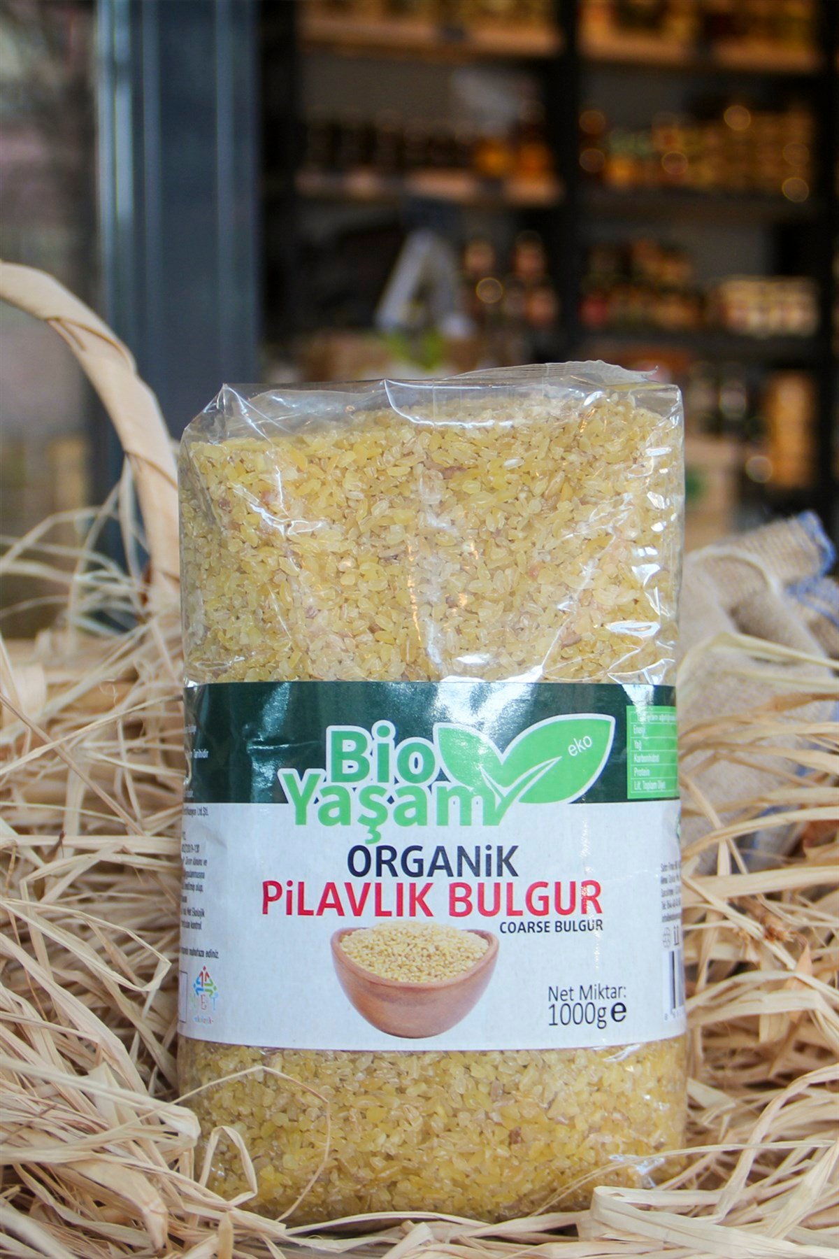ORGANİK PİLAVLIK BULGUR BİOYAŞAM 1KG