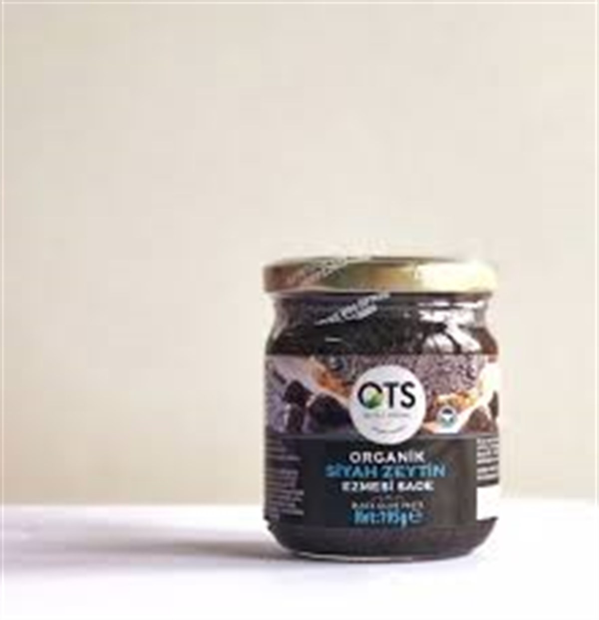 Organik Siyah Zeytin Ezmesi 180 g OTS