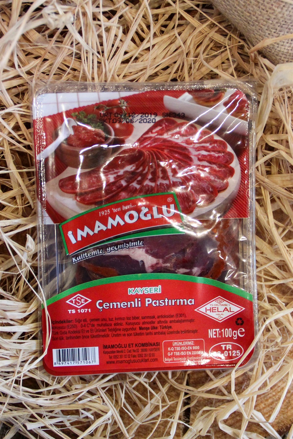 PASTIRMA 100GR İMAMOĞLU