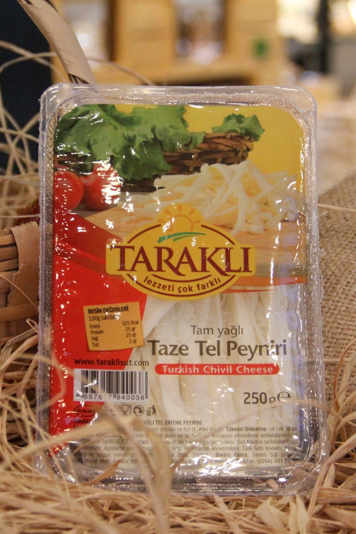 TEL PEYNİRİ 250 GR TARAKLI