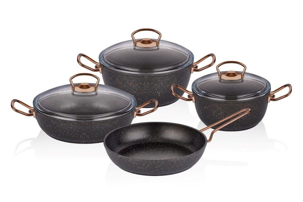 NEVA N2805 SWEET PREMIUM BİTTER PLUS 7 PARÇA GRANİT SET 