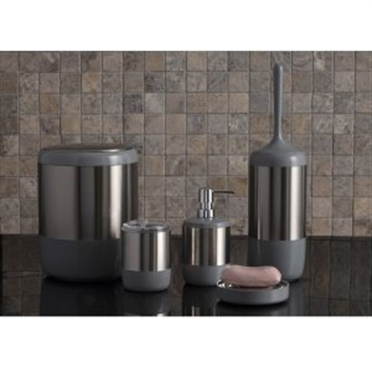 PRİMANOVA LİMA XL BANYO SETİ GRİ M-SAS04-07 