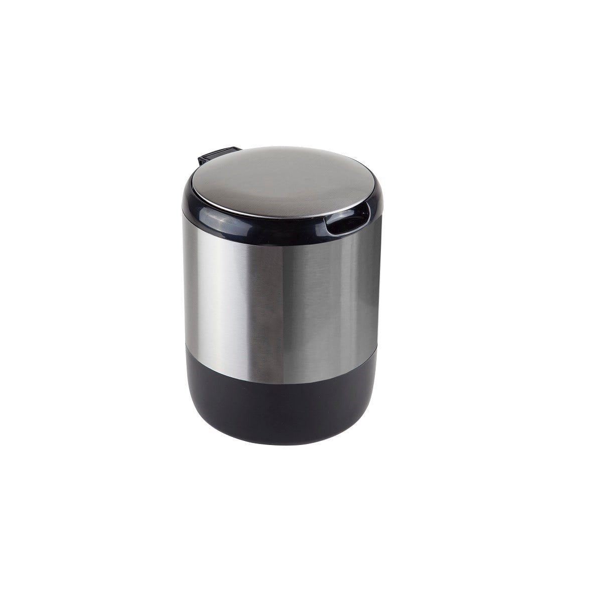 PRİMANOVA PASİFİK 3 LT ÇÖP KOVASI PLASTİK KAPAKLI SİYAH M-E29-06-P 