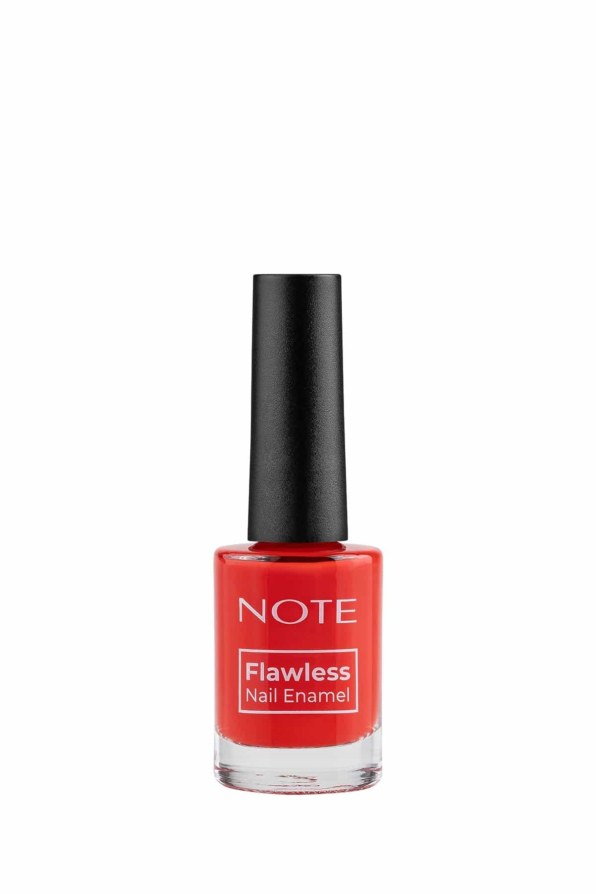 Note Nail Flawless Oje 98 Reddish Orange - Kırmızı-007.2036