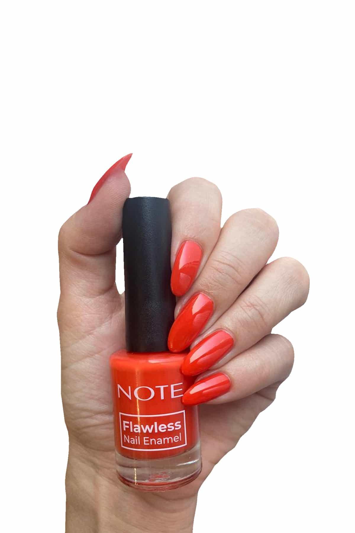Note Nail Flawless Oje 97 Orange -Turuncu-007.2035