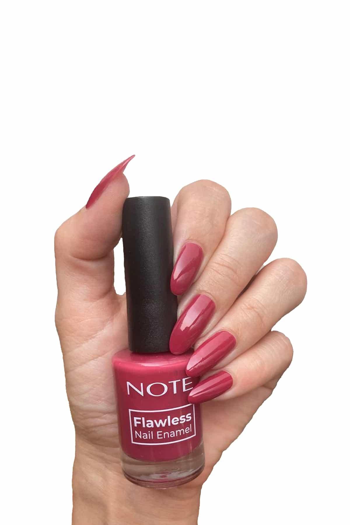 Note Nail Flawless Oje 08 Romantic Time -Pembe-007.1870
