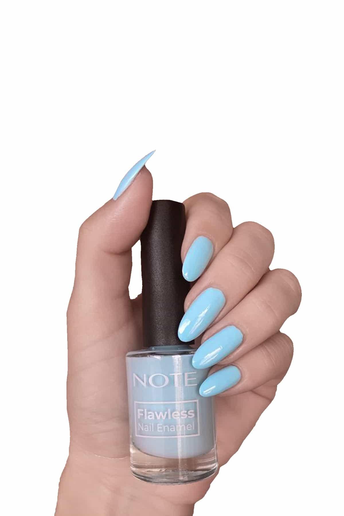 Note Nail Flawless Oje 115 Baby Blue - Mavi-007.2053