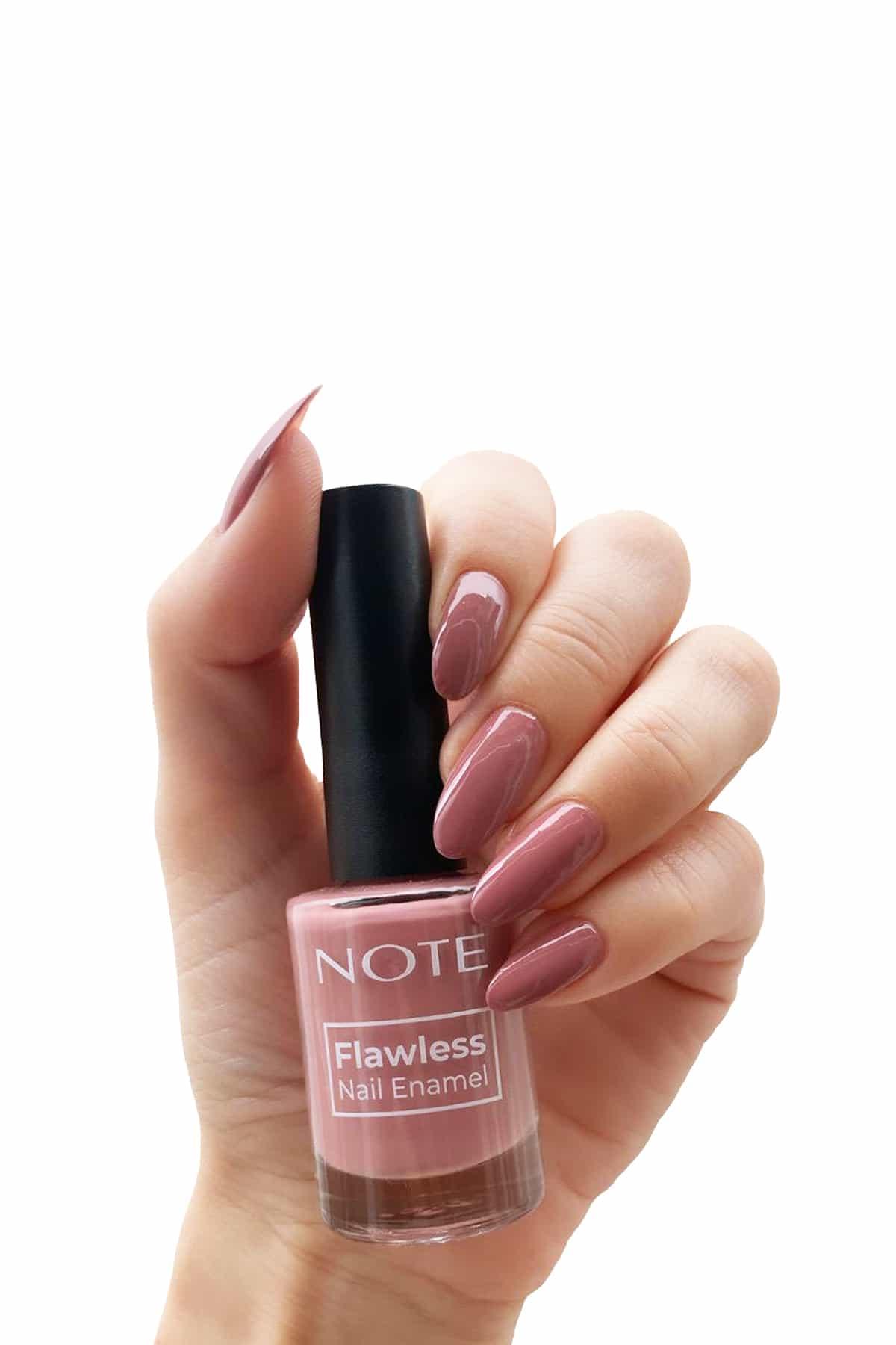 Note Nail Flawless Oje 64 Dark Nude - Nude-007.2002