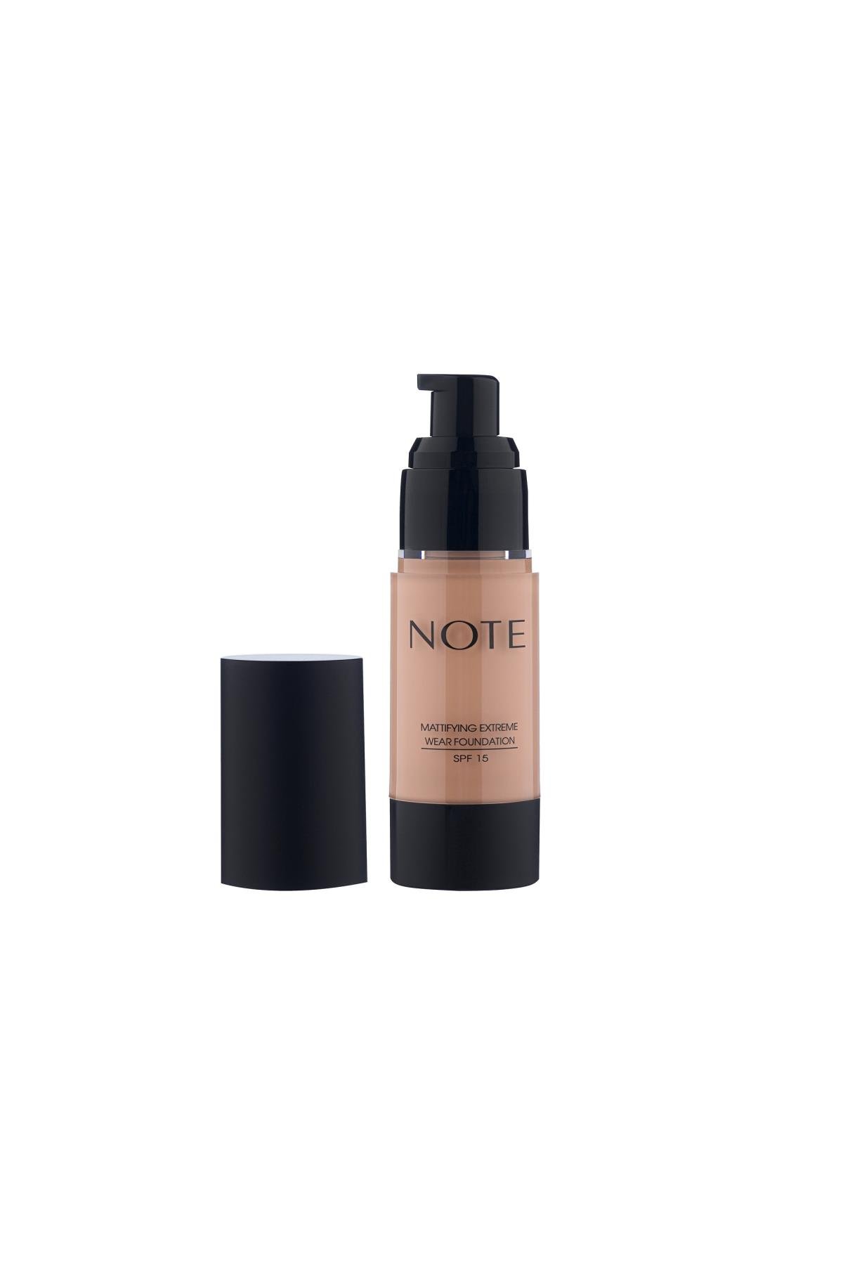 Note Mattifying Extreme Wear Mat Bitişli SPF 15 Kapatıcı Fondöten 112-007.1509