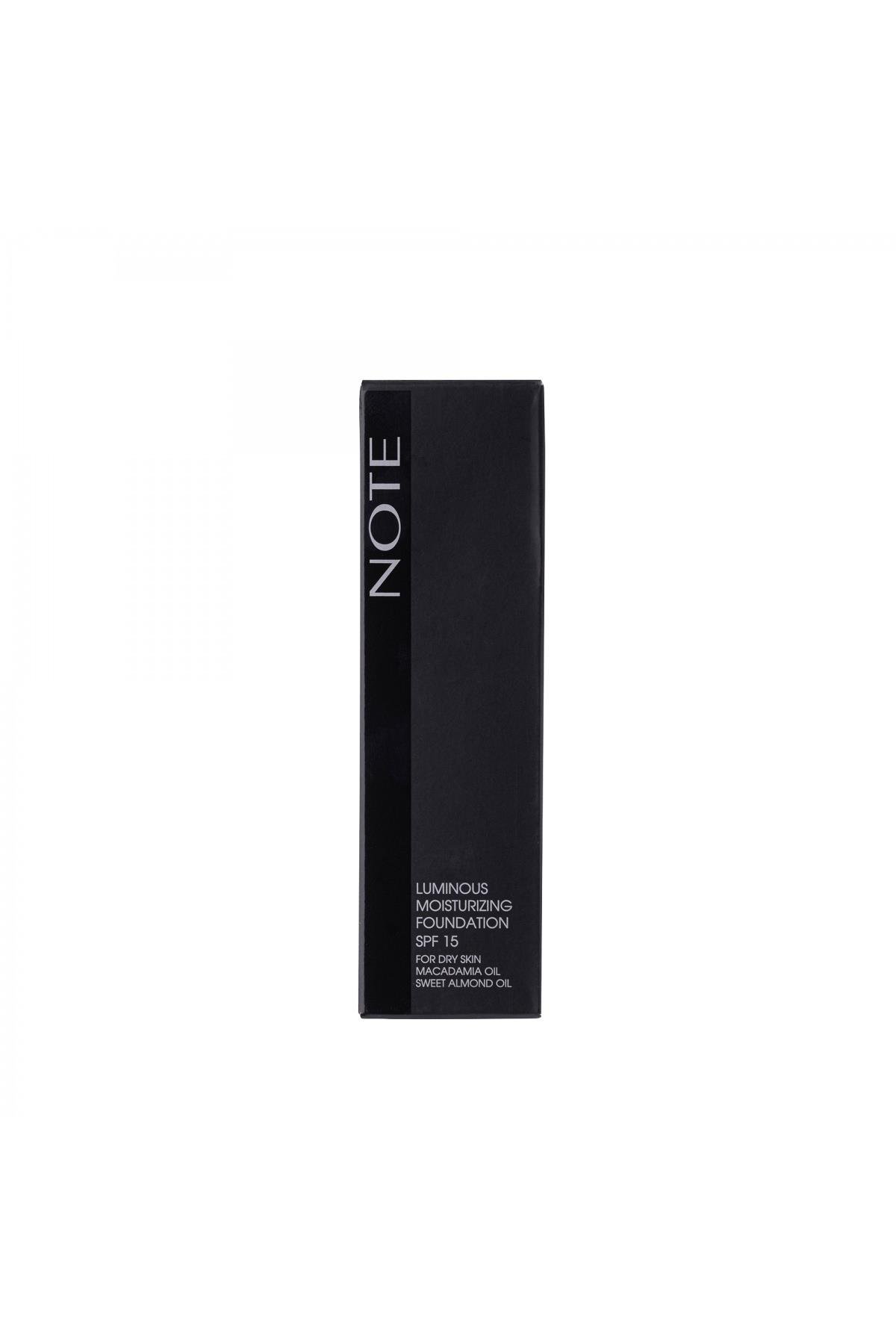 Note Luminous Moisturizing 01 Fondöten Beige-007.1019
