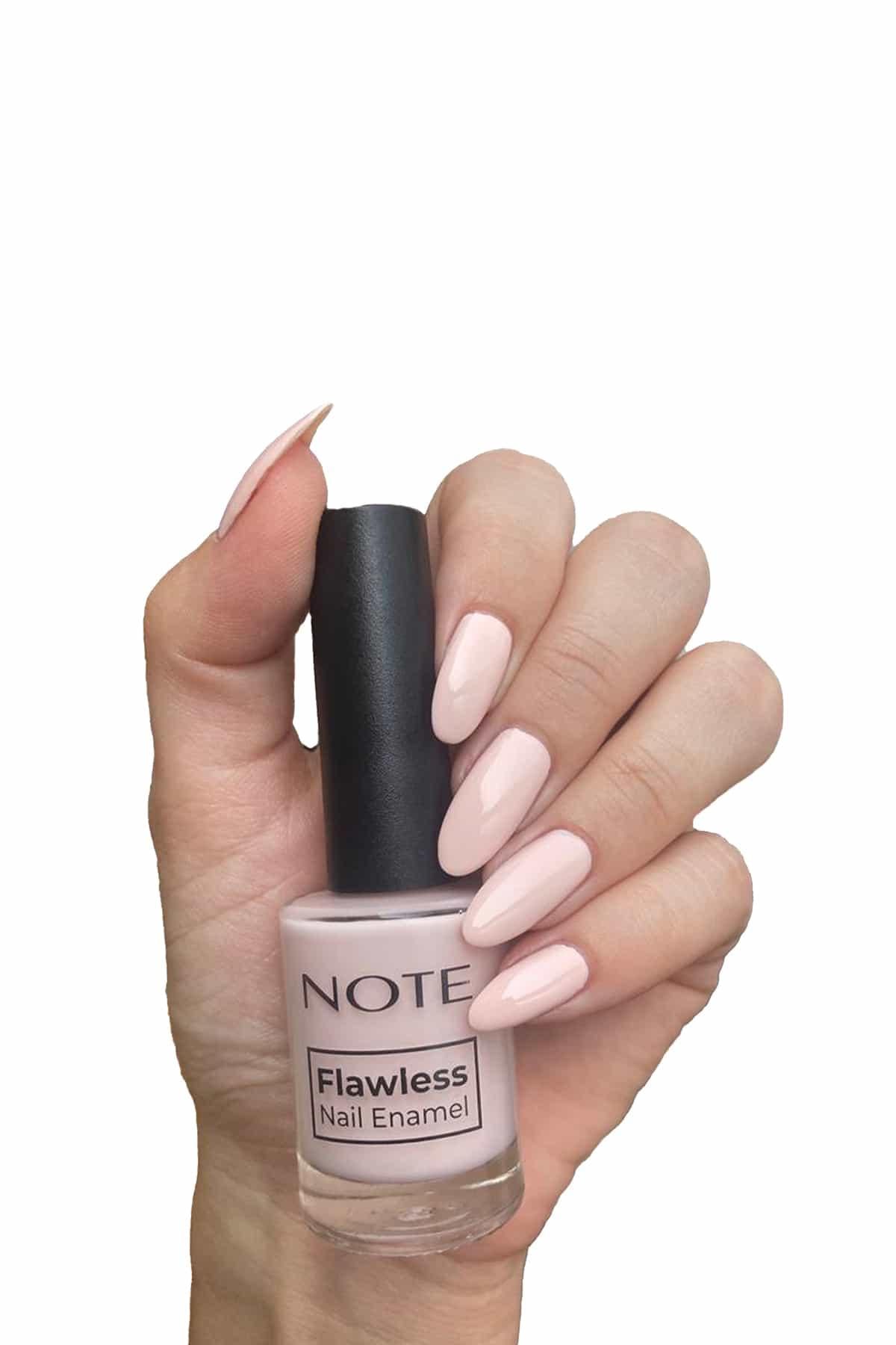 Note Nail Flawless Oje 44 Sweet Pink - Pembe-007.1982